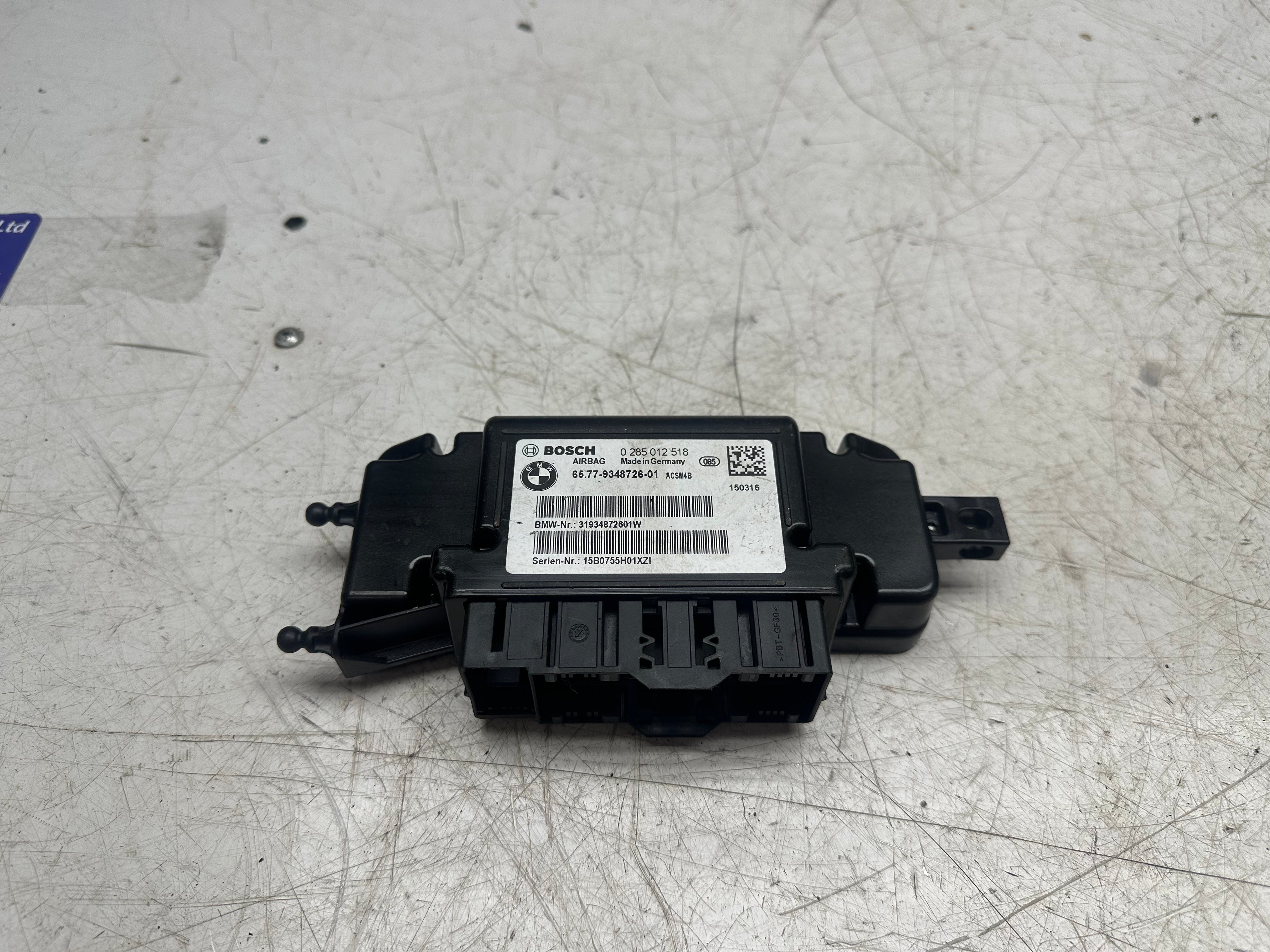 BMW 1 Series F20 ECU Module (2015) (934872601) (0285012518)