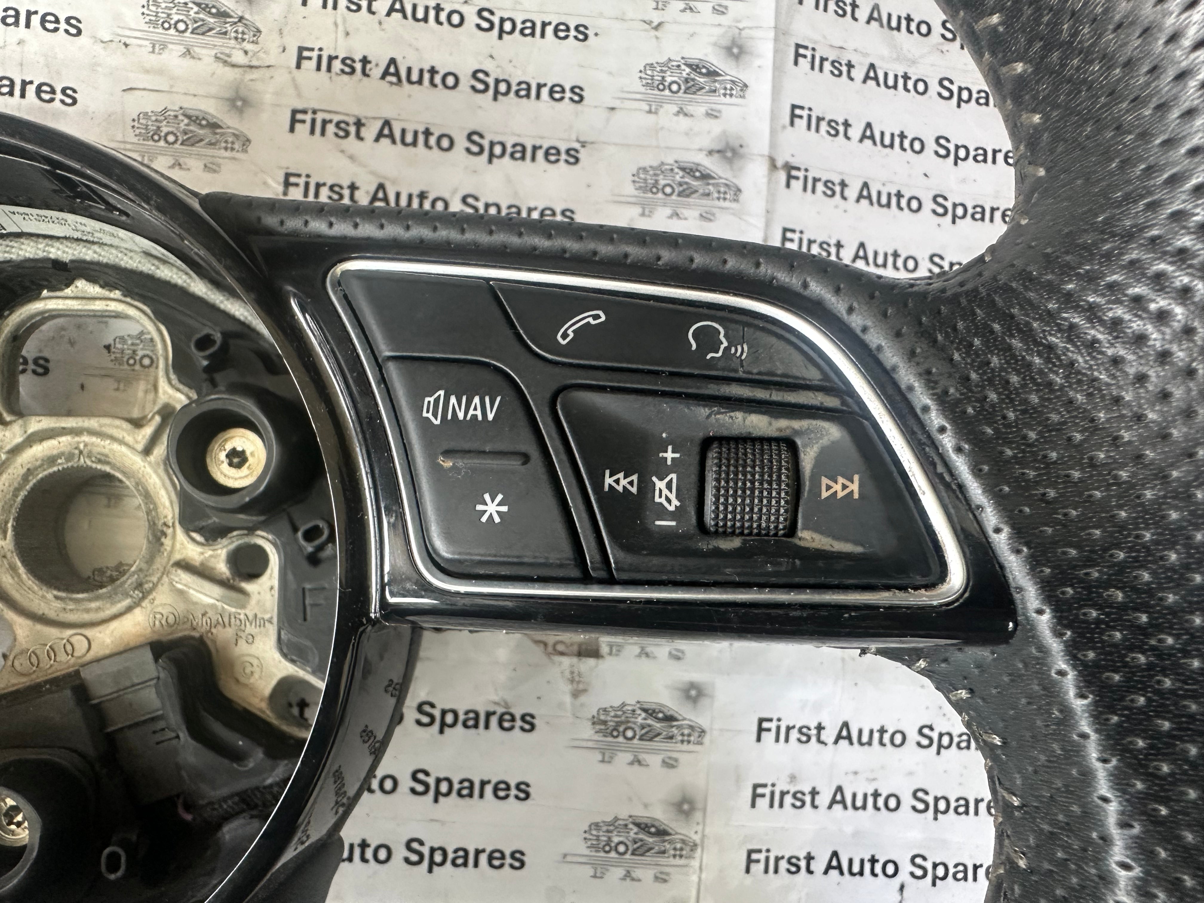 Audi S3 2017–2020 Facelift Flat Bottom Tiptronic Steering Wheel (62783001A)