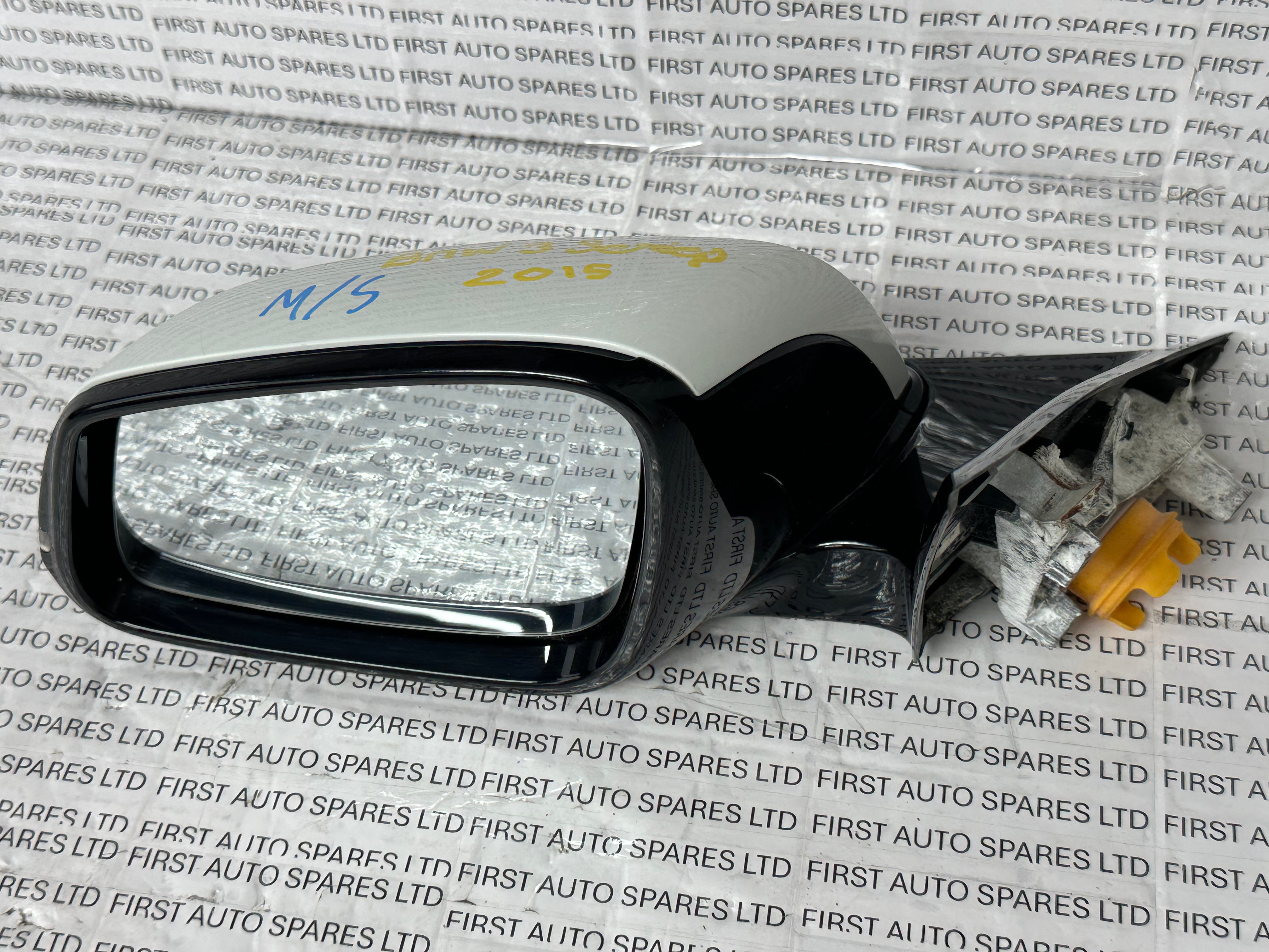 BMW 3 Series 2015 Left Wing Mirror