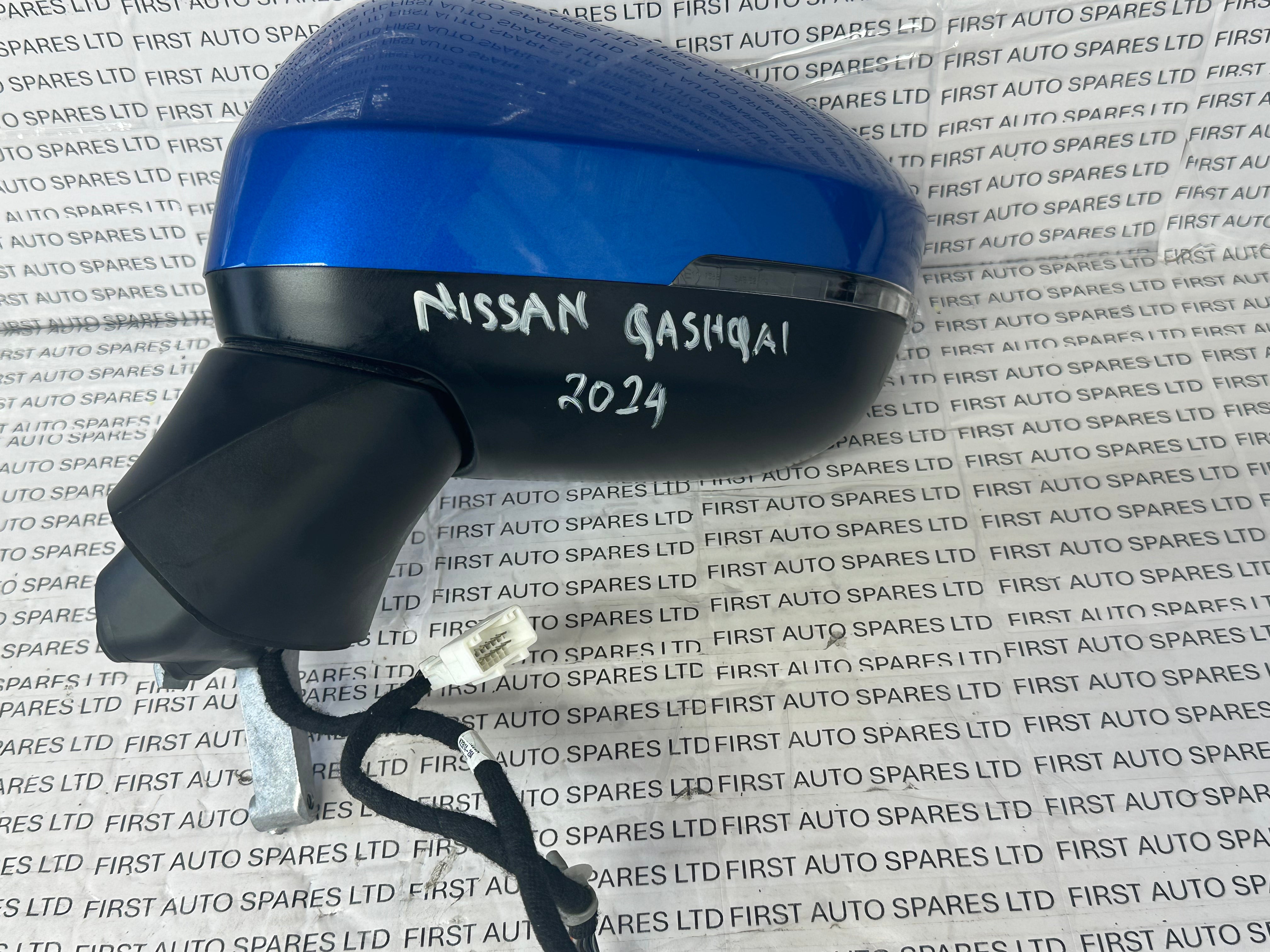 Nissan Qashqai 2024 Left Wing Mirror