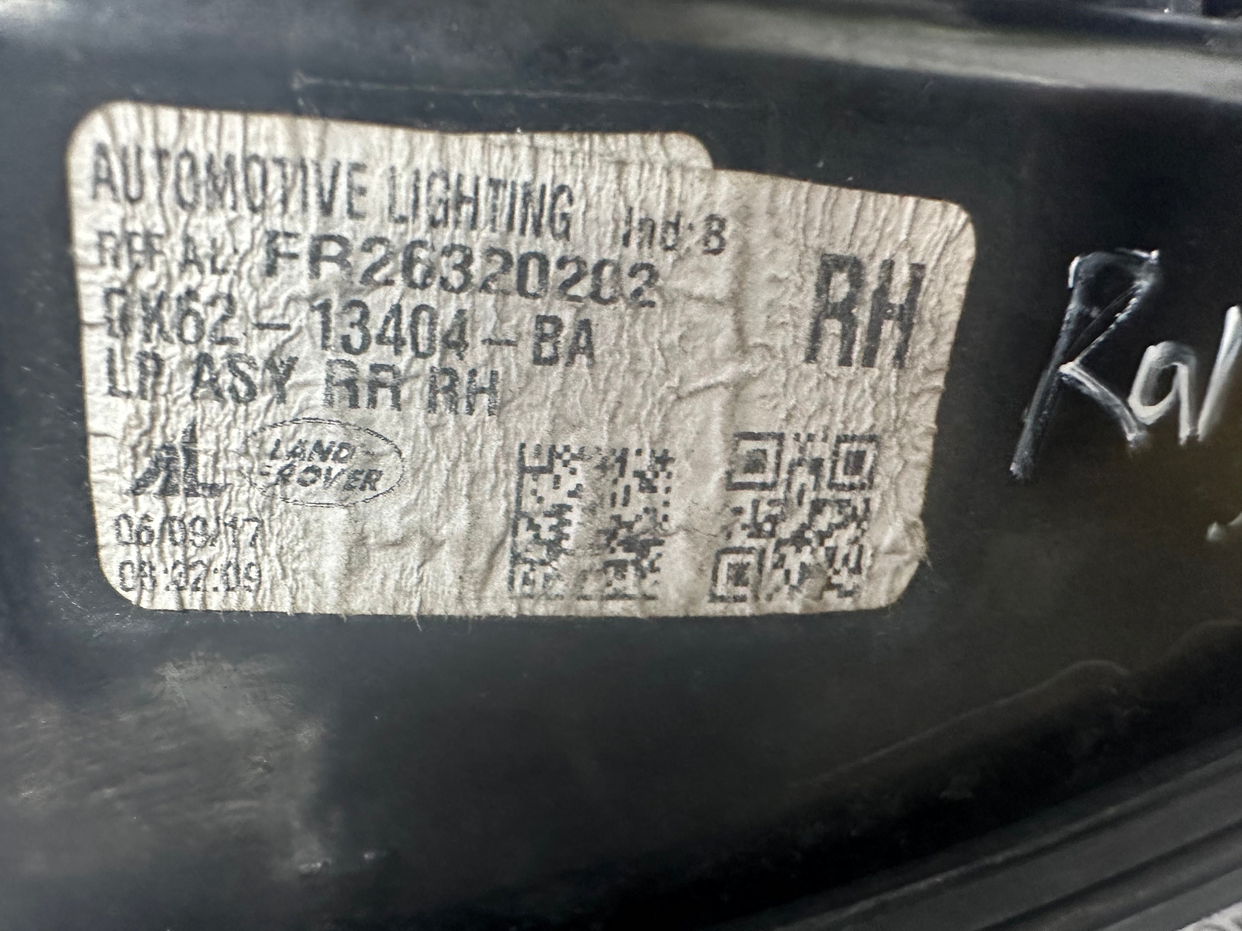 Range Rover Sport Right Rear Light – (All Models)