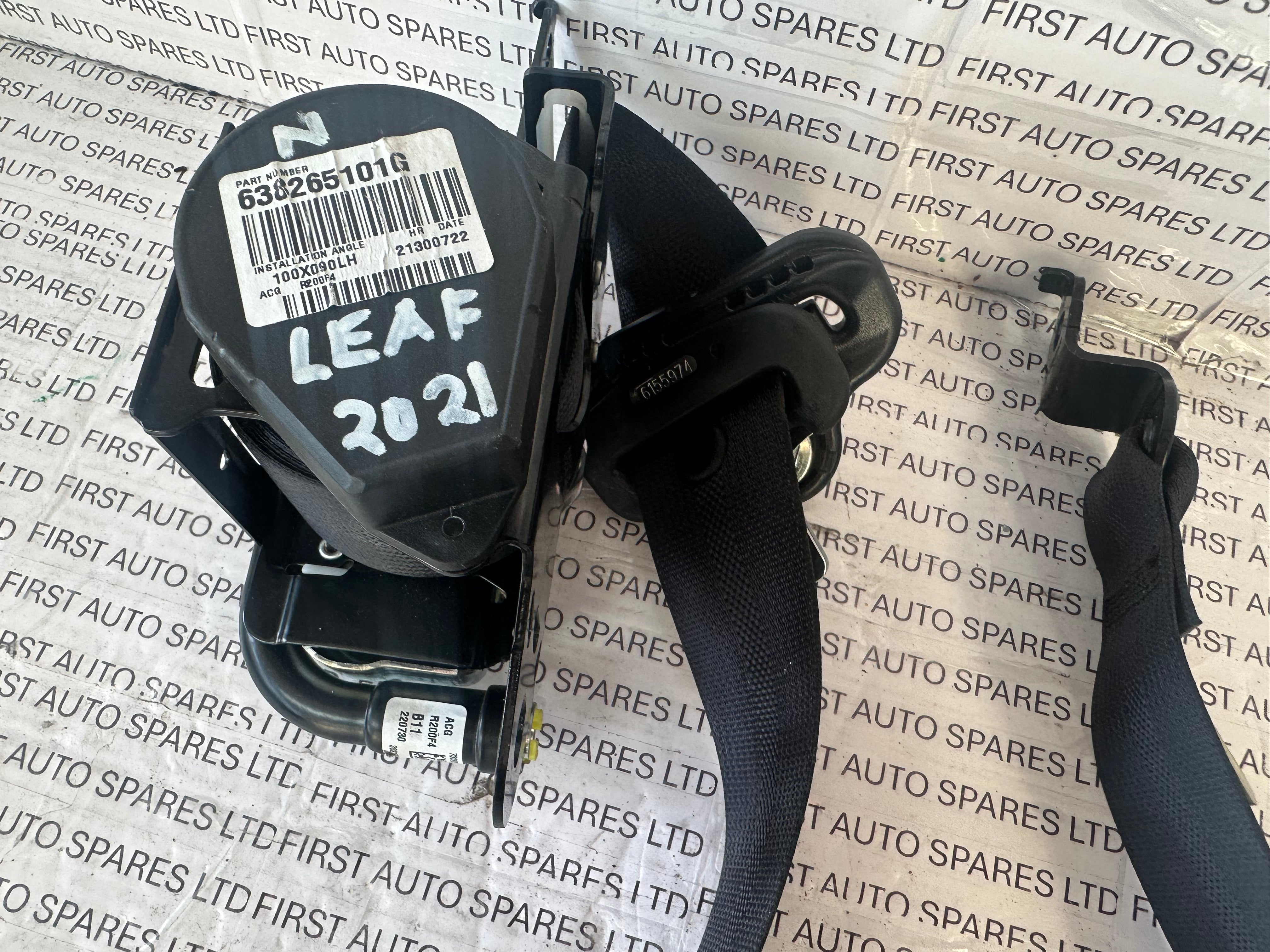 Nissan Leaf 2021 Front Left Seatbelt