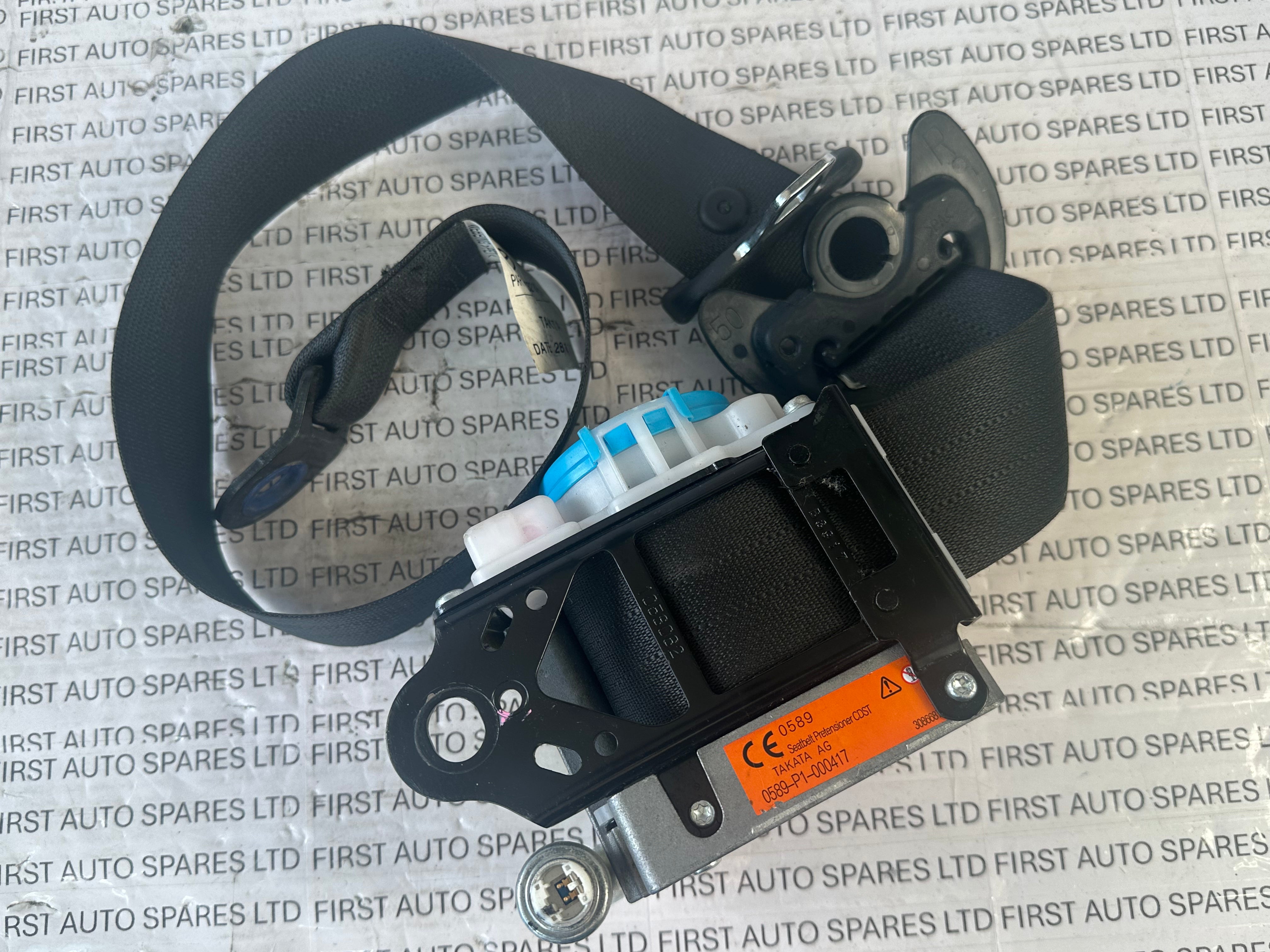 TOYOTA YARIS 2013 RIGHT FRONT SEATBELT