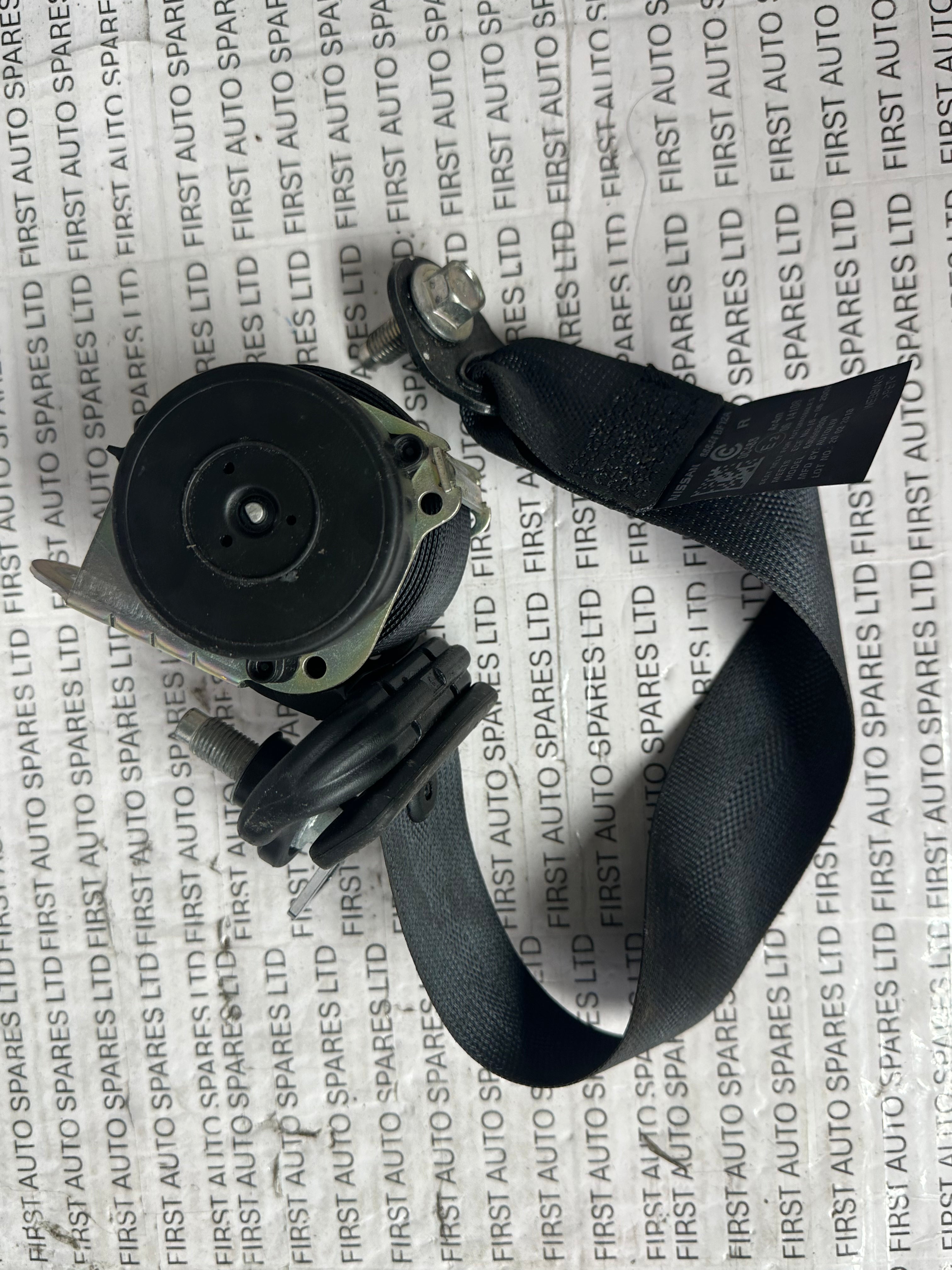 Nissan Juke 2018 Rear Right Seat Belt (88844-BF12A)