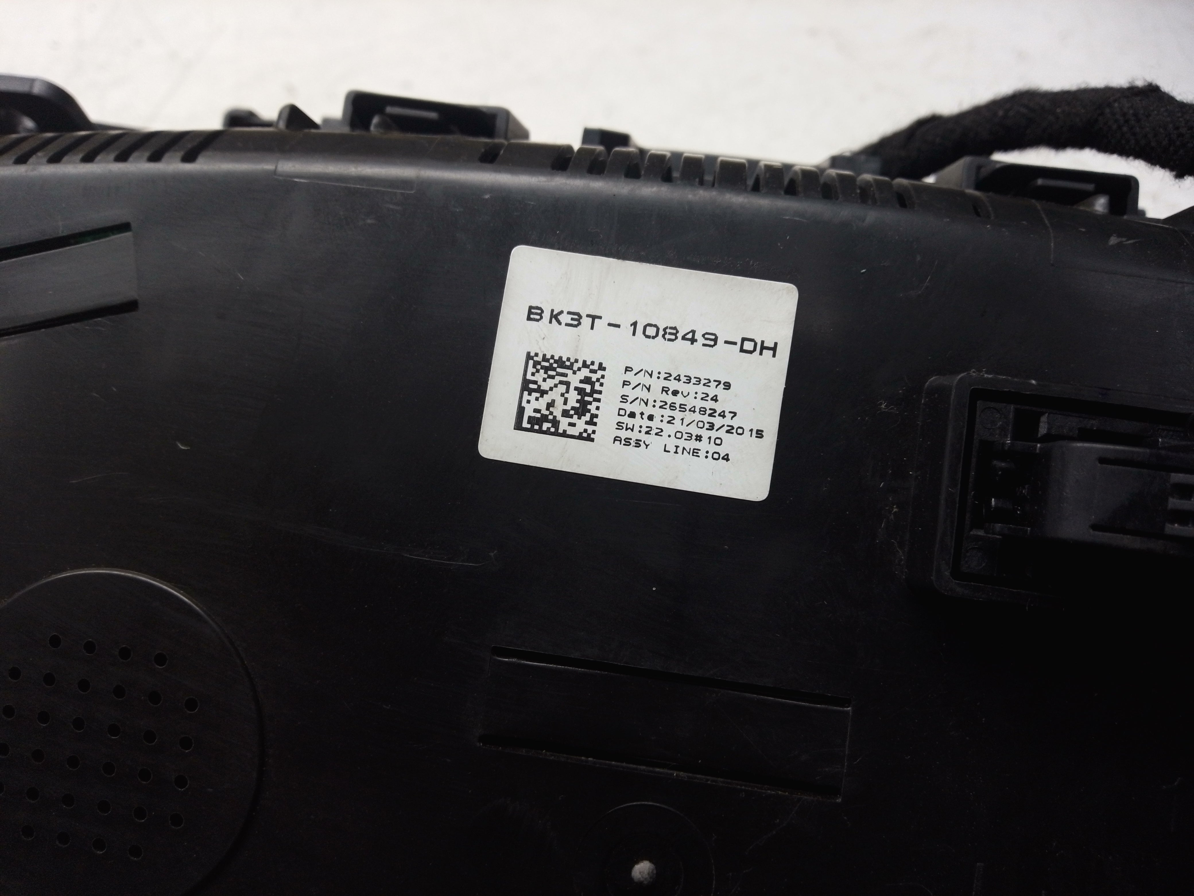 Ford Transit 2015 Custom Instrument Cluster (BK3T-10849-DH)