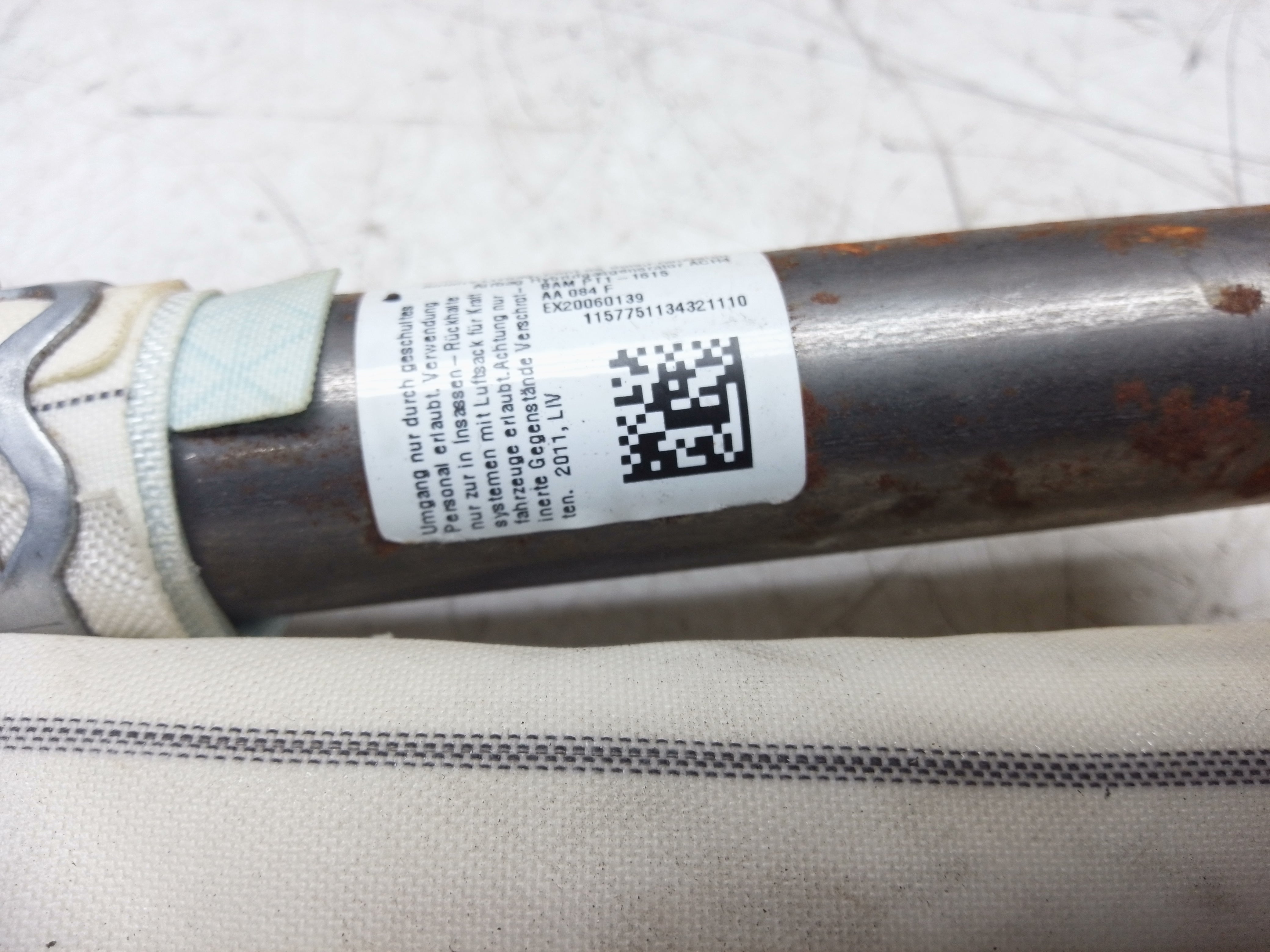 BMW 1 Series F20 2010-2019 OS Driver Side Roof Curtain Airbag (7221046-10)