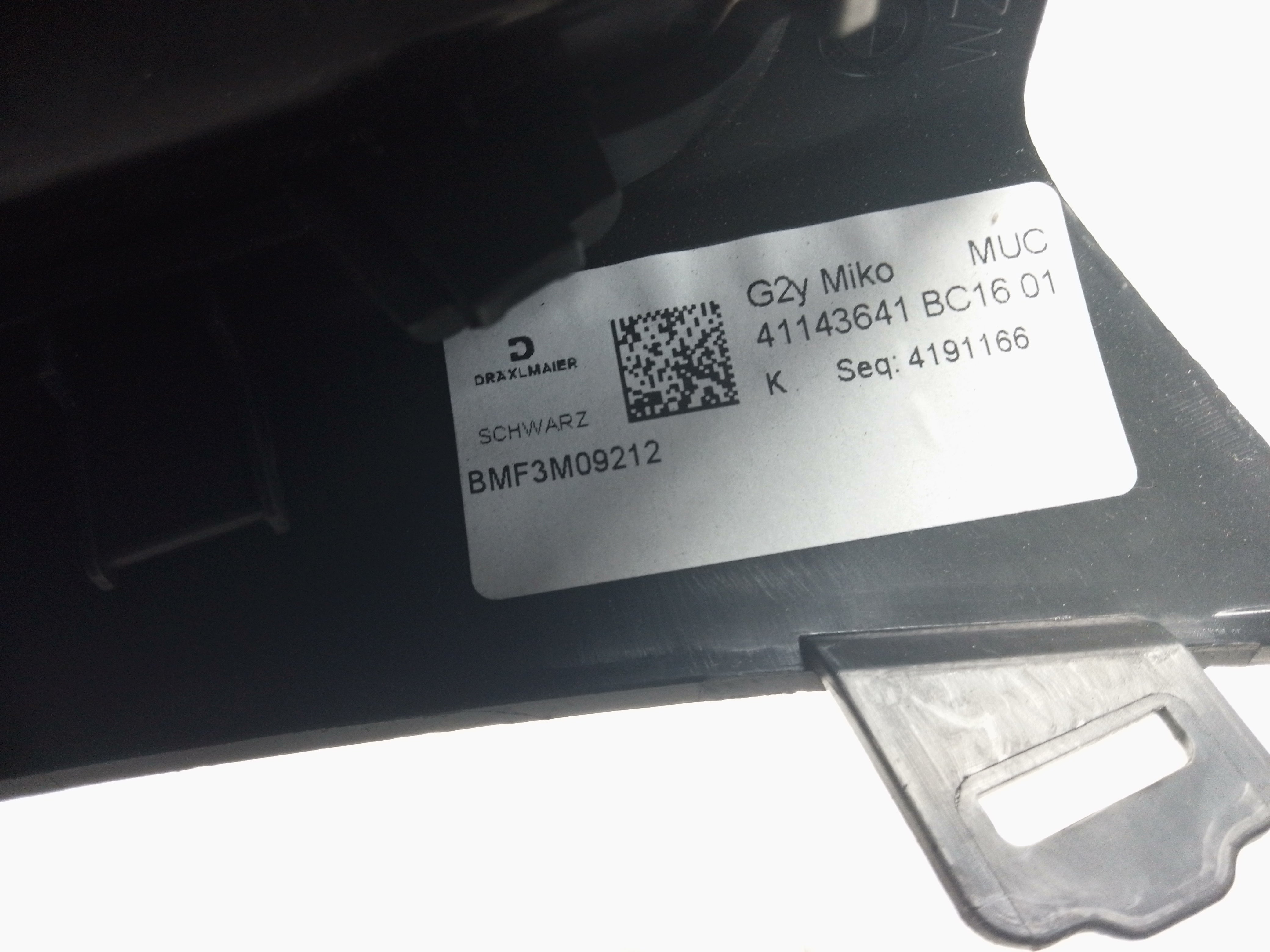 BMW 3 Series G20 G21 Rear A/C Heater Climate Control Panel Switch + Air Vents (9493012)