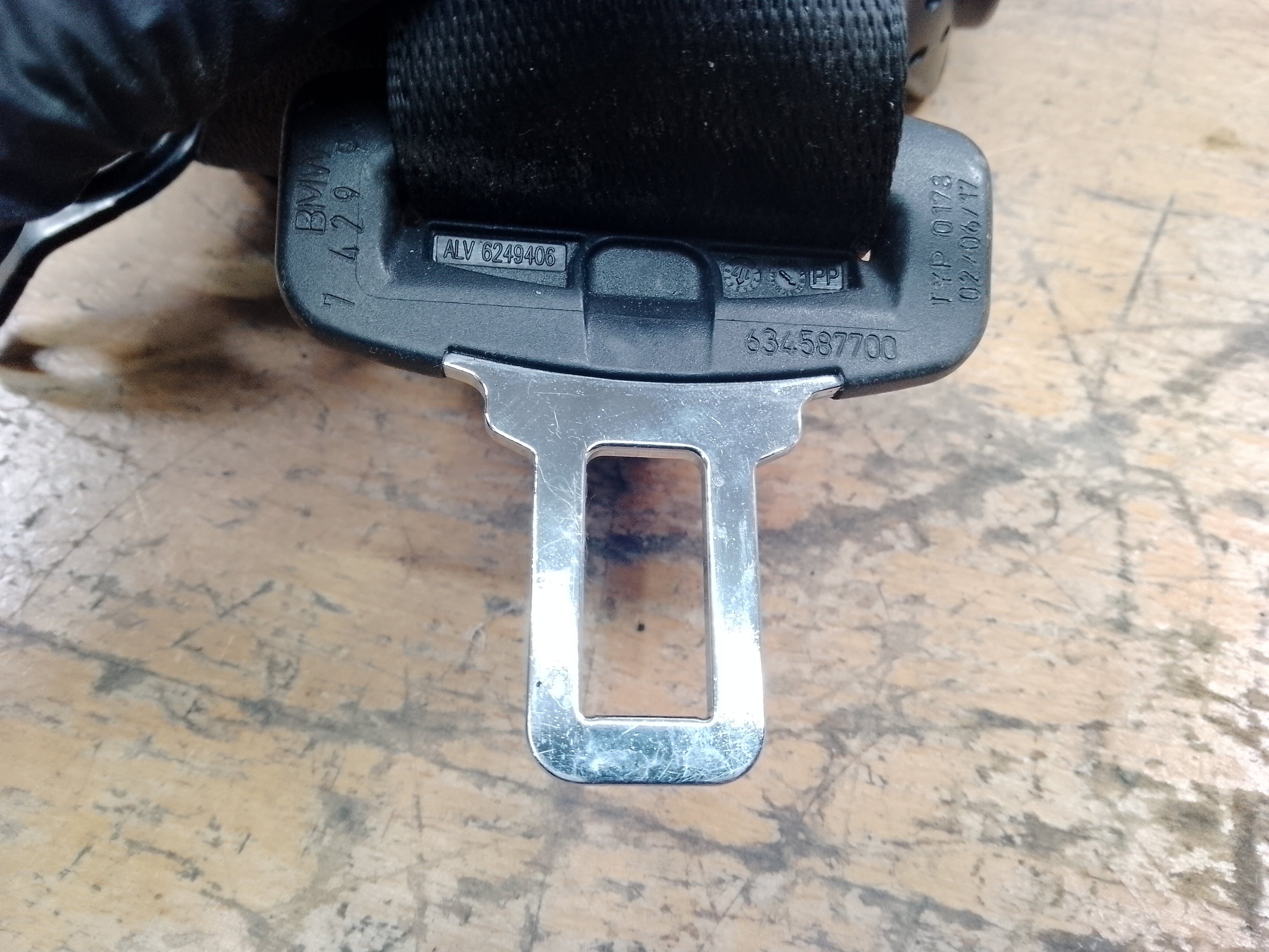 BMW 5 Series G30 2017 Rear Left or Right Seat Belt (639708700B)