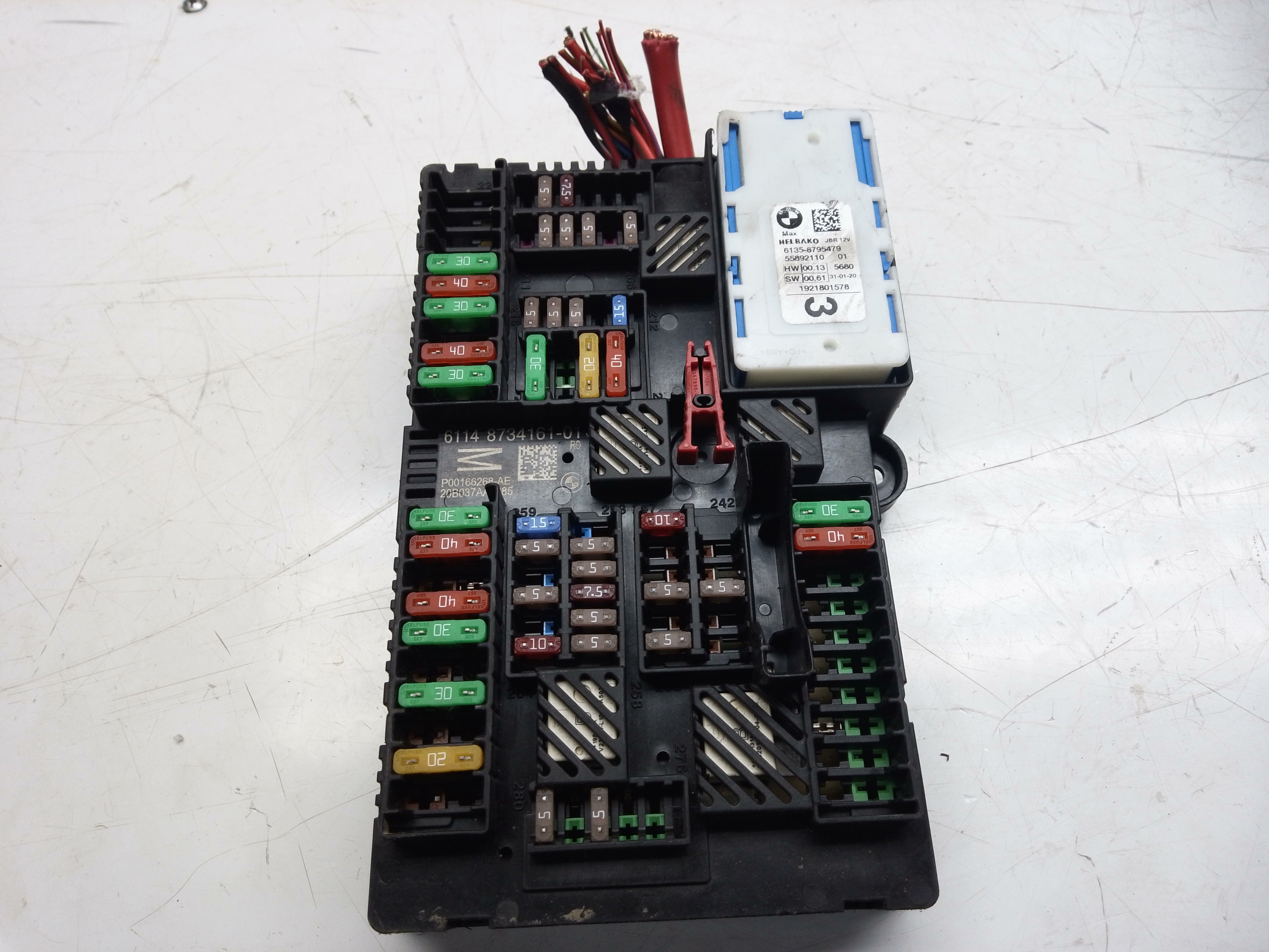 BMW 3 Series G20 330E 2018–2025 Fuse Relay Box PHEV (8734161)