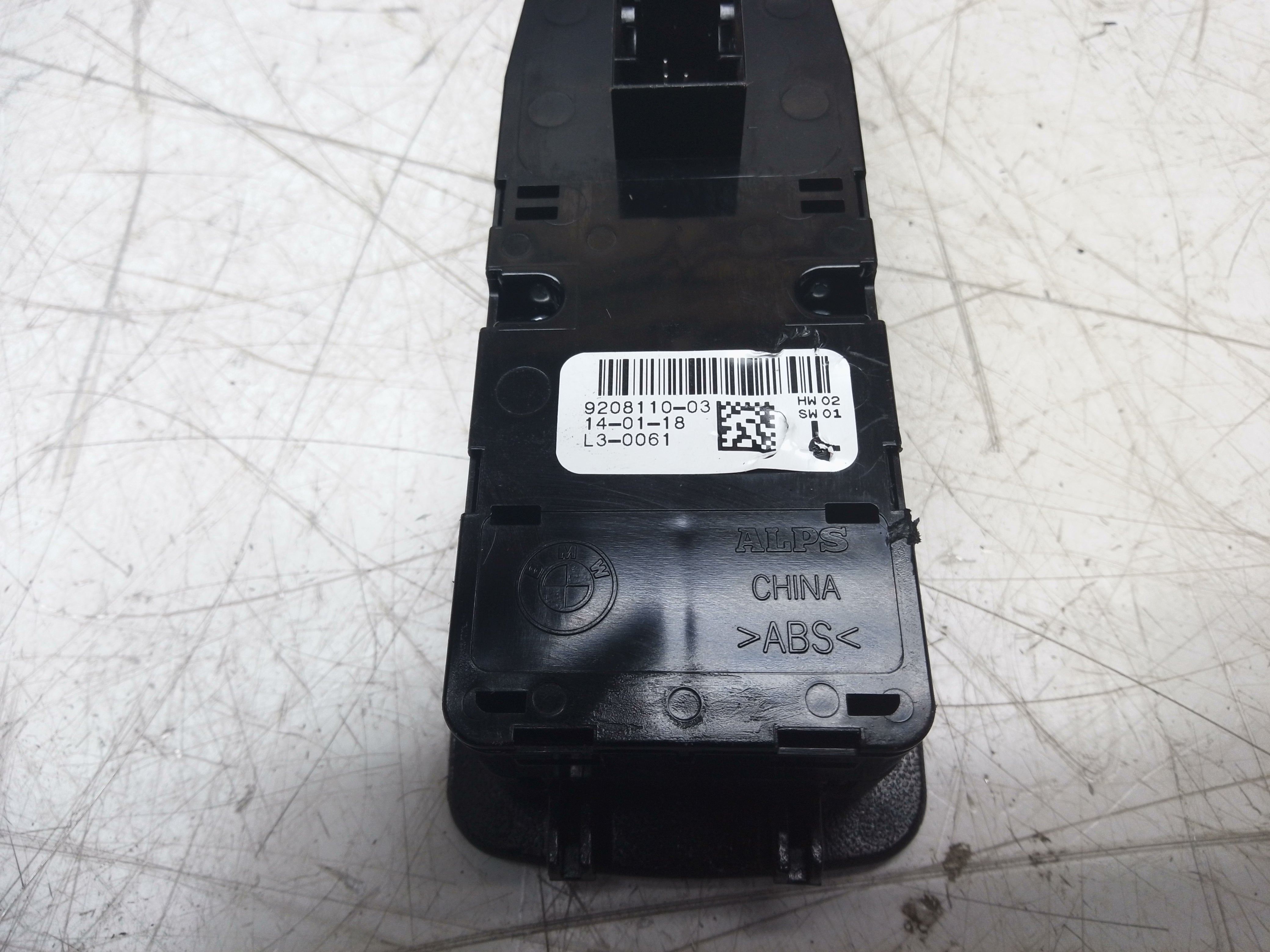 BMW 1 Series F20 3 Series F30 2015 Driver’s Window Switches (9208110-03)
