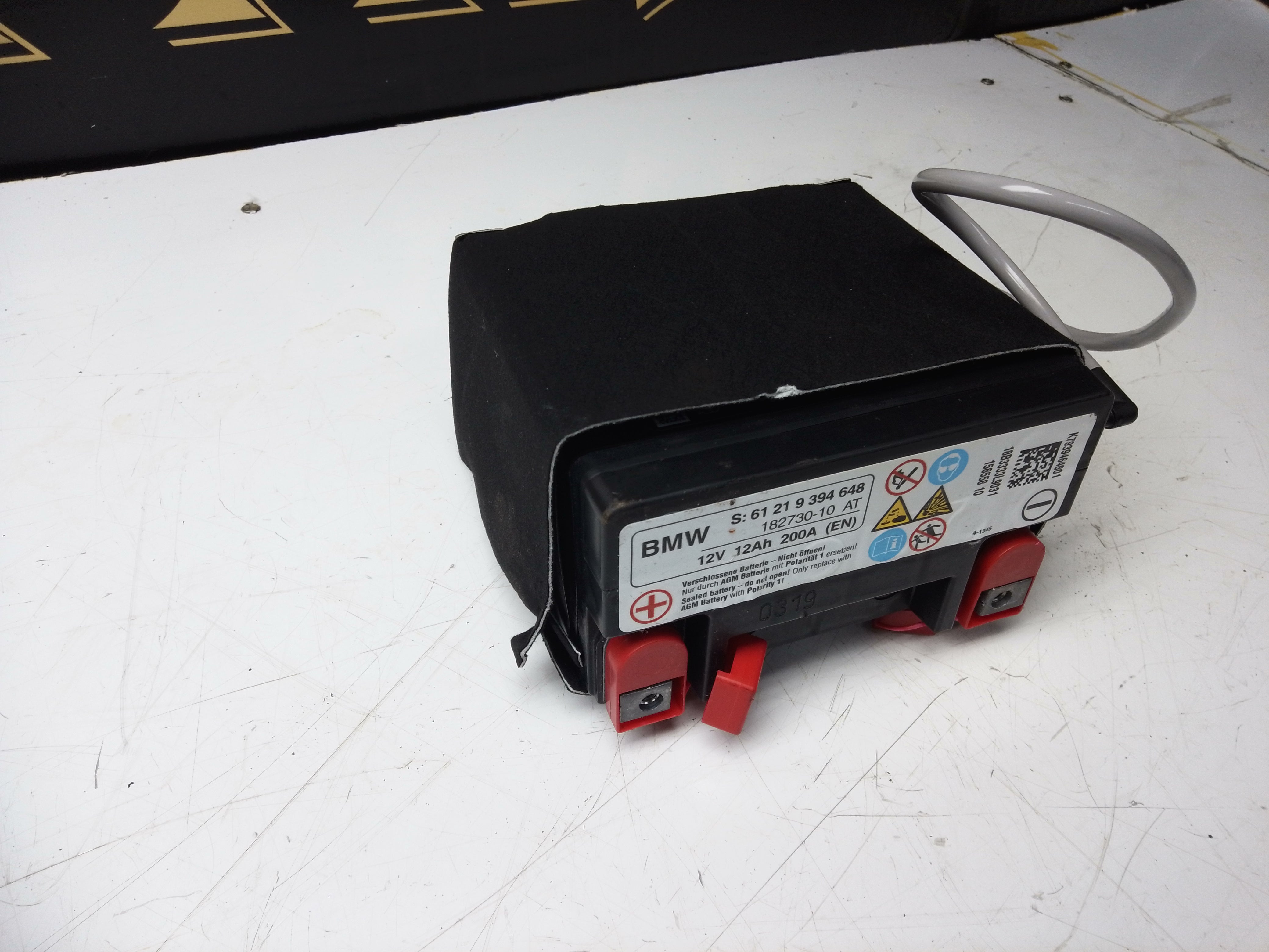BMW F10 F11 F12 F13 G30 G31 AGM Battery (61219394648) (182730-10)