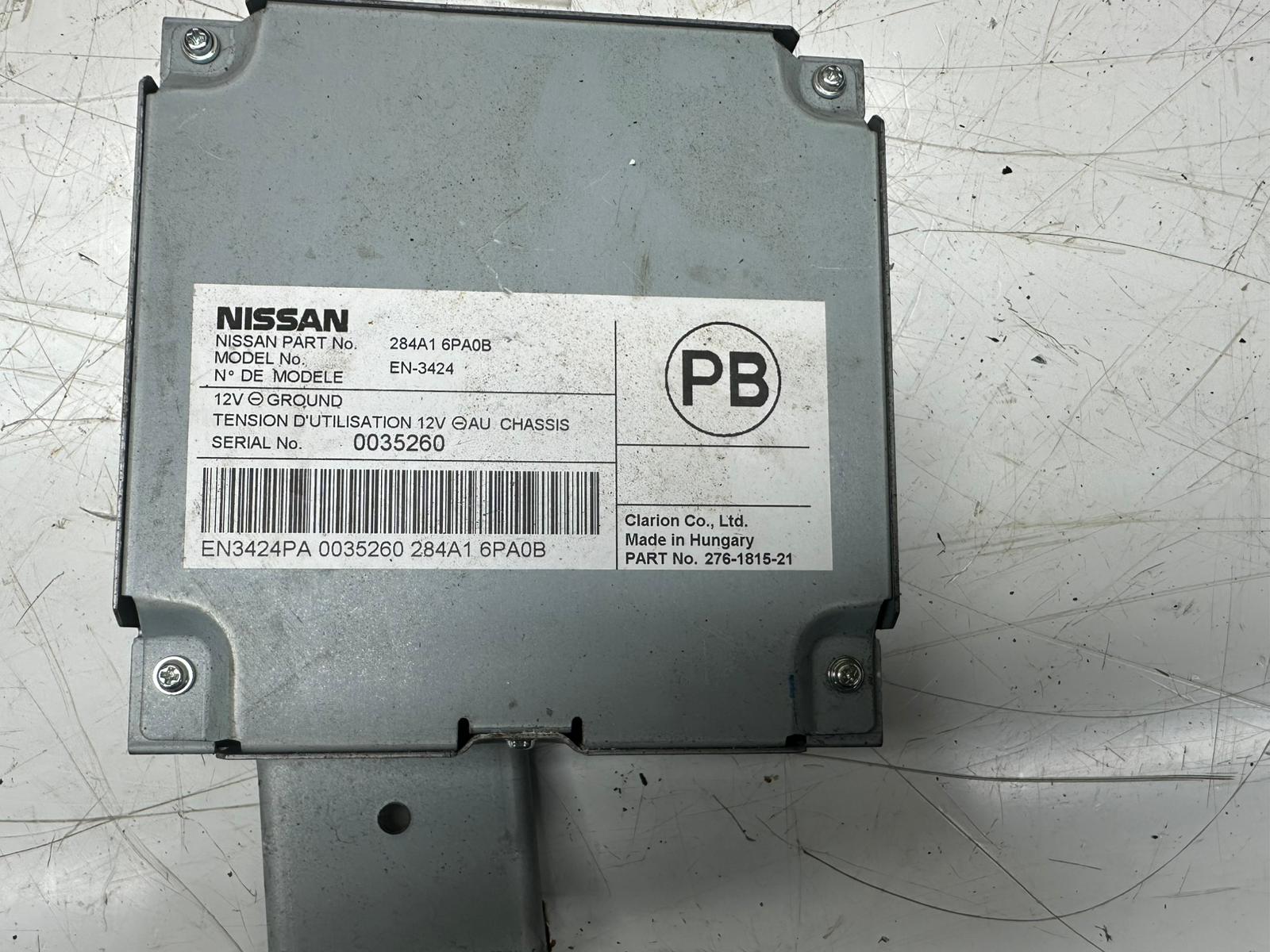 Nissan Juke MK2 F16 2019–23 Camera Control Module ECU (284A16PA0B) (276-1815-21)