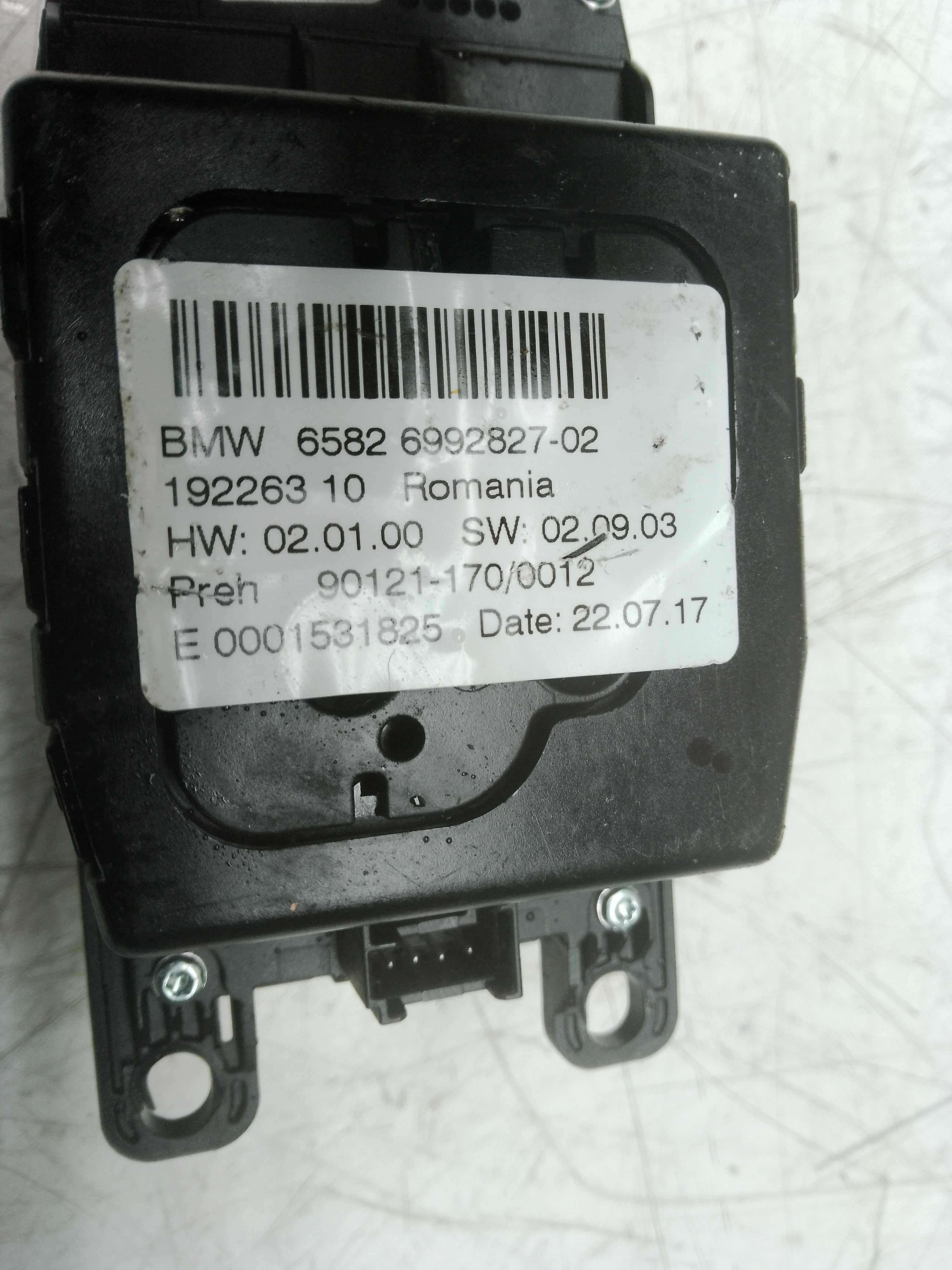 BMW F20 F30 F31 LCI iDrive Controller Radio Control Knob Joystick Button (6992827)