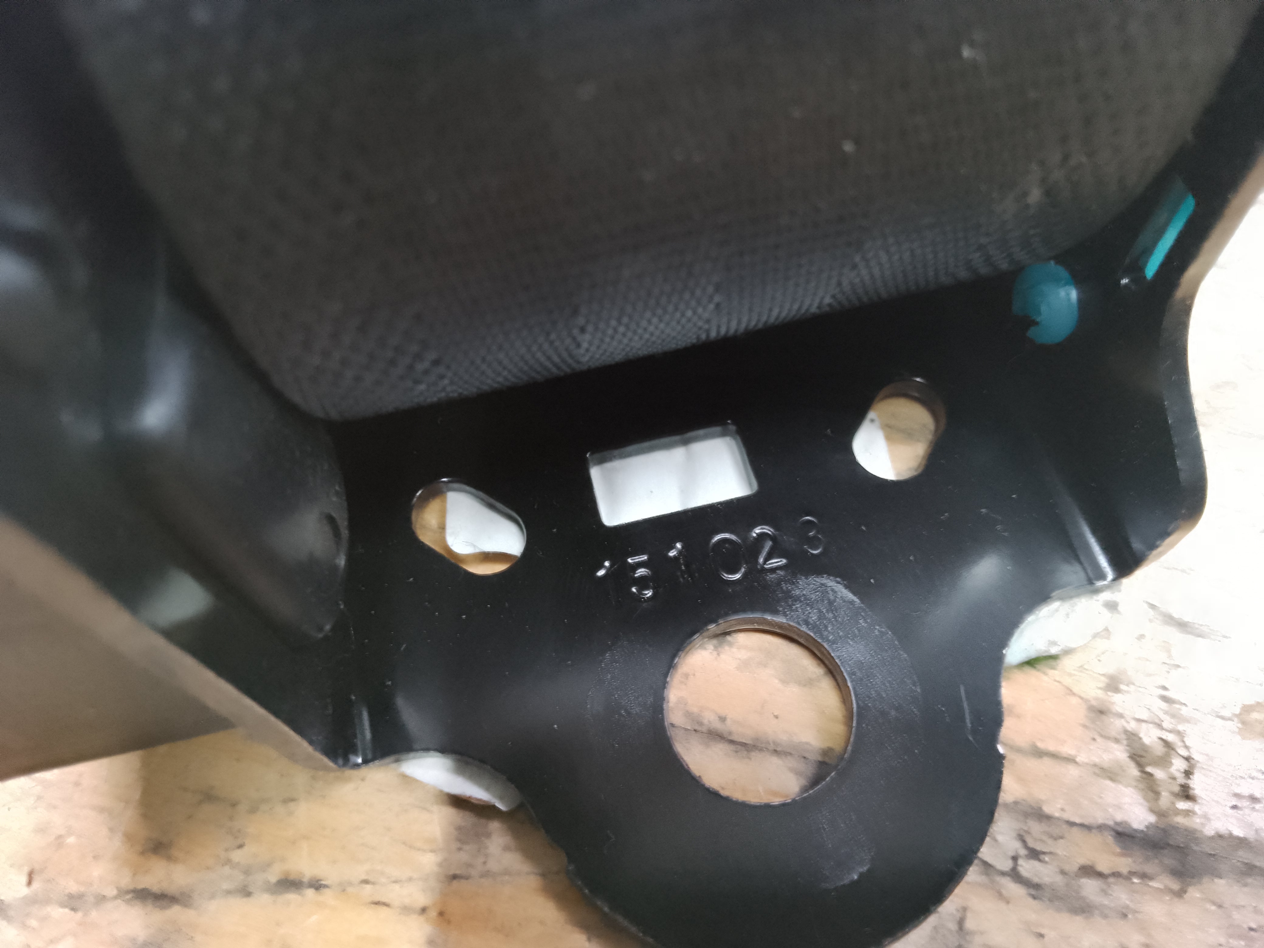 Hyundai i10 Mk2 2013-2019 Seat Belt Left Passenger Rear (89810-B9000)