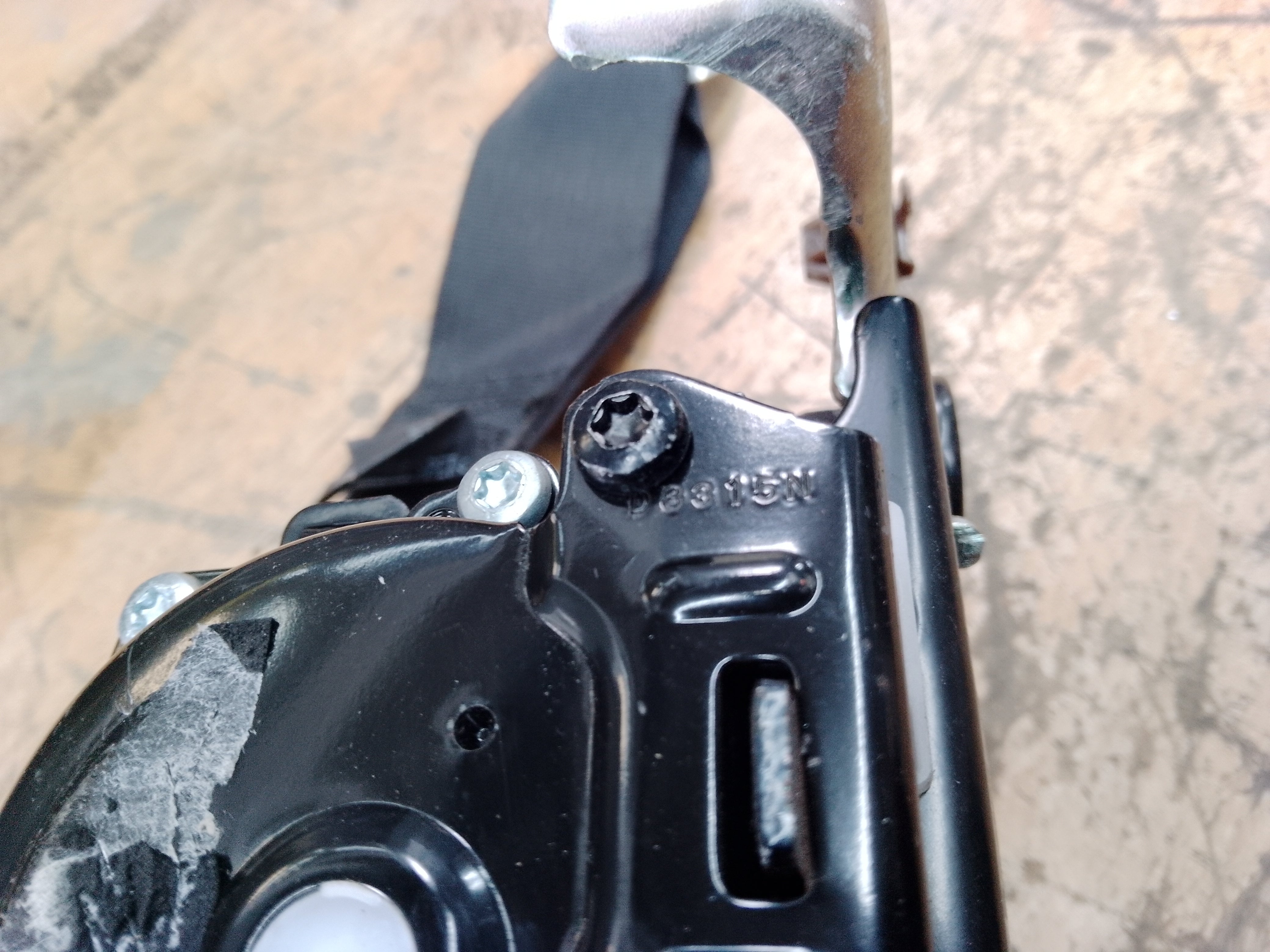 Toyota C-HR 2017-2023 Rear Right Seat Belt (73360-F4011) (73360F4011)