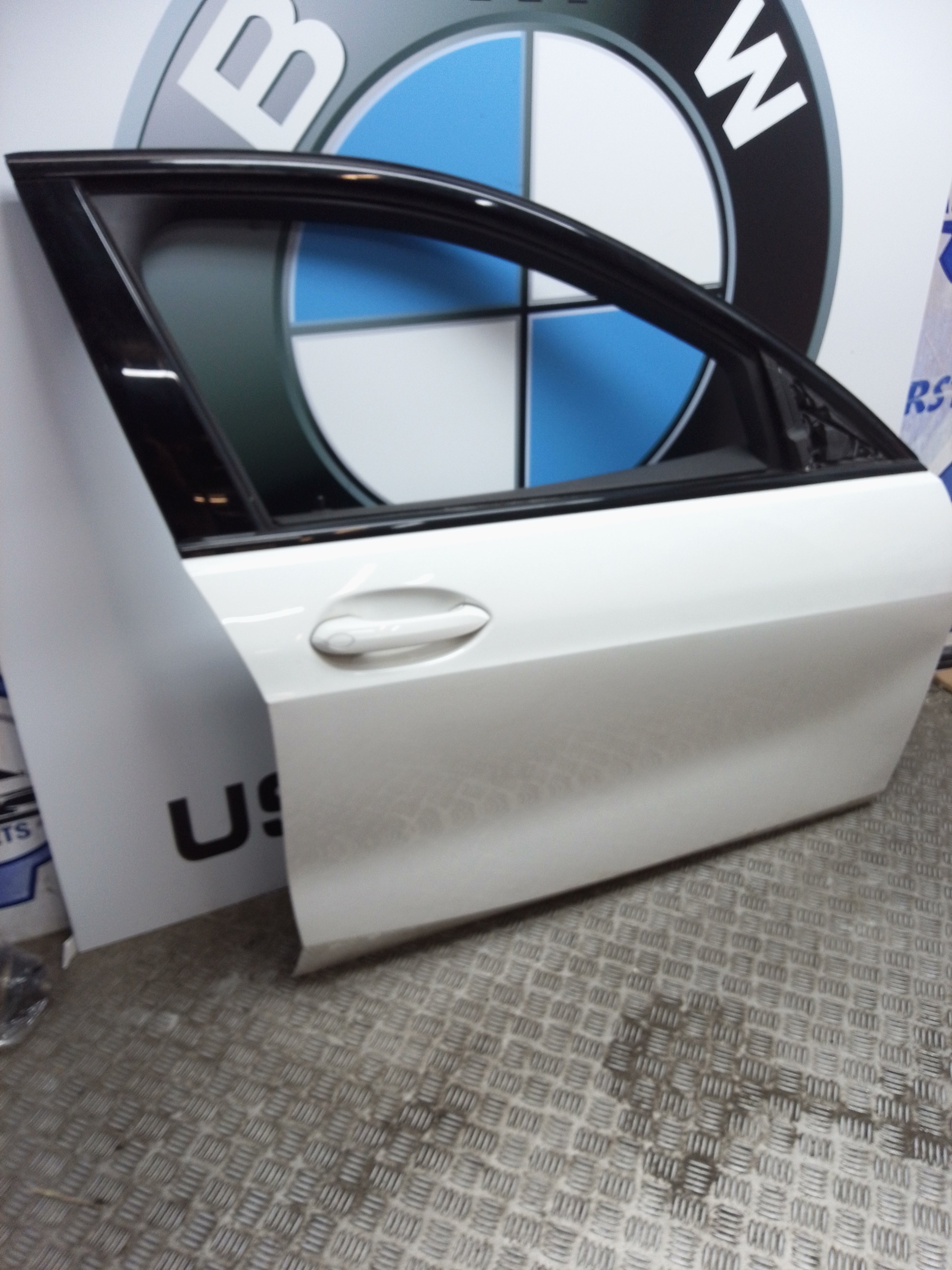 BMW 3 Series F30 Front Driver Side Door – White – 2012–2019