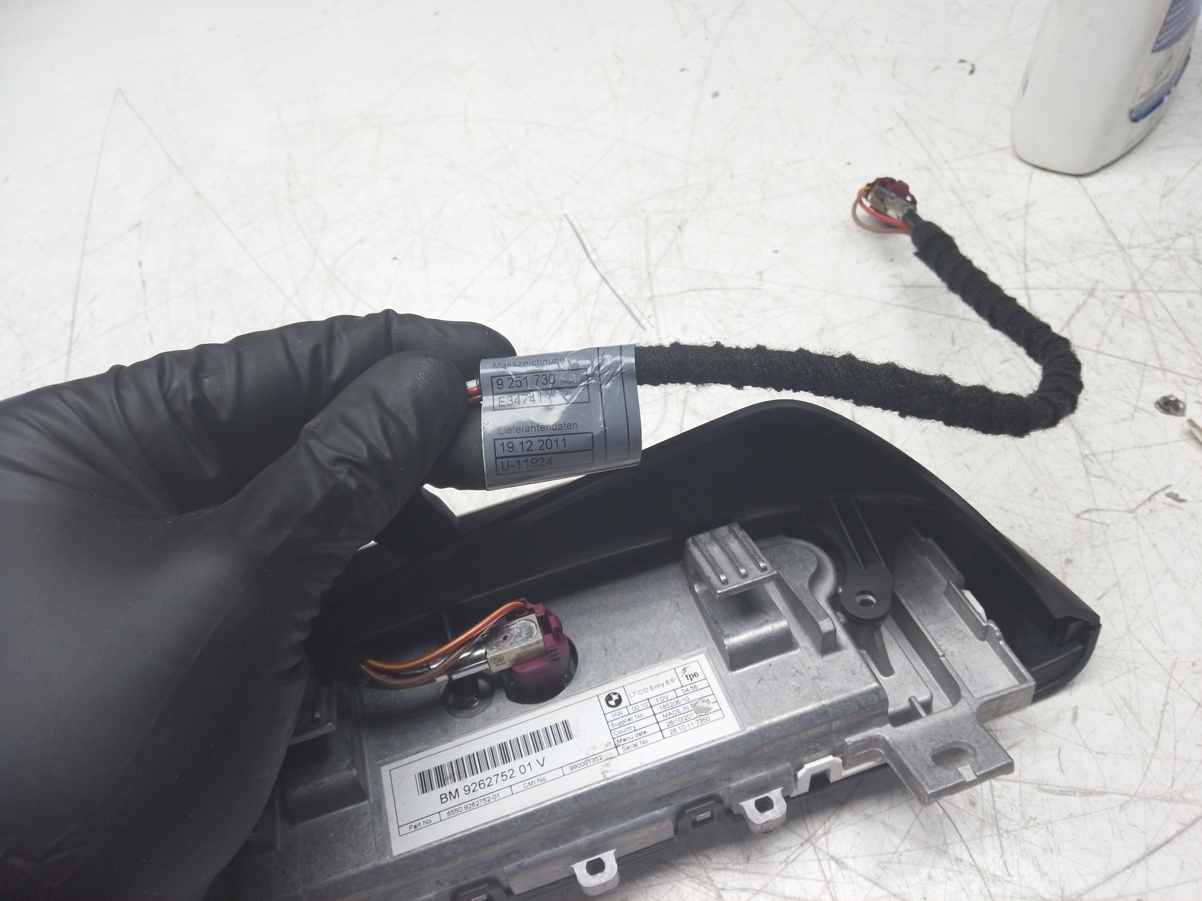 BMW 1 Series F20/F21 2009–16 Radio Navigation Multimedia Display Screen (9262752-01)