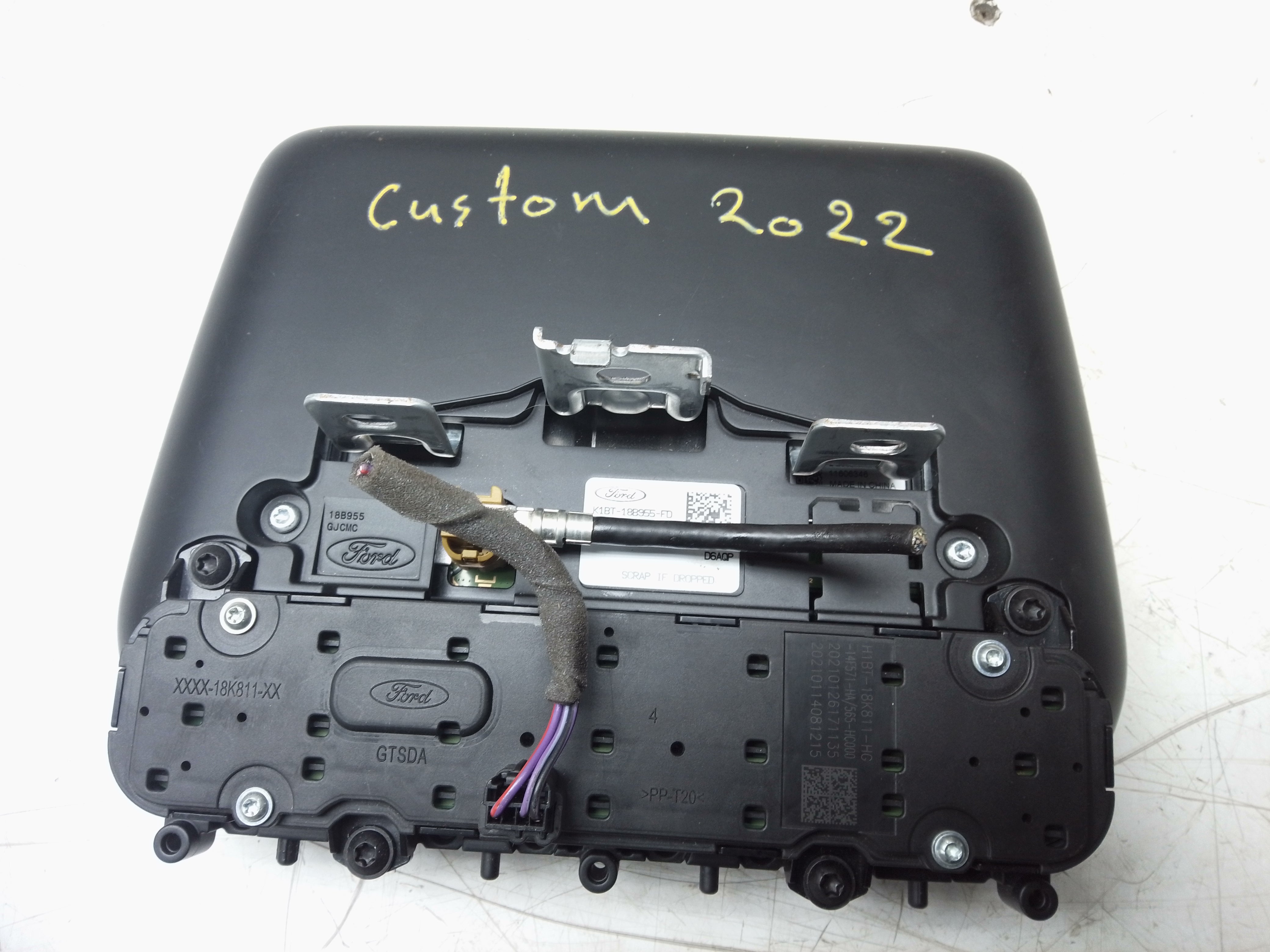 Ford Transit 2020 Multifunction Display Screen (K1BT-18B955-FD)