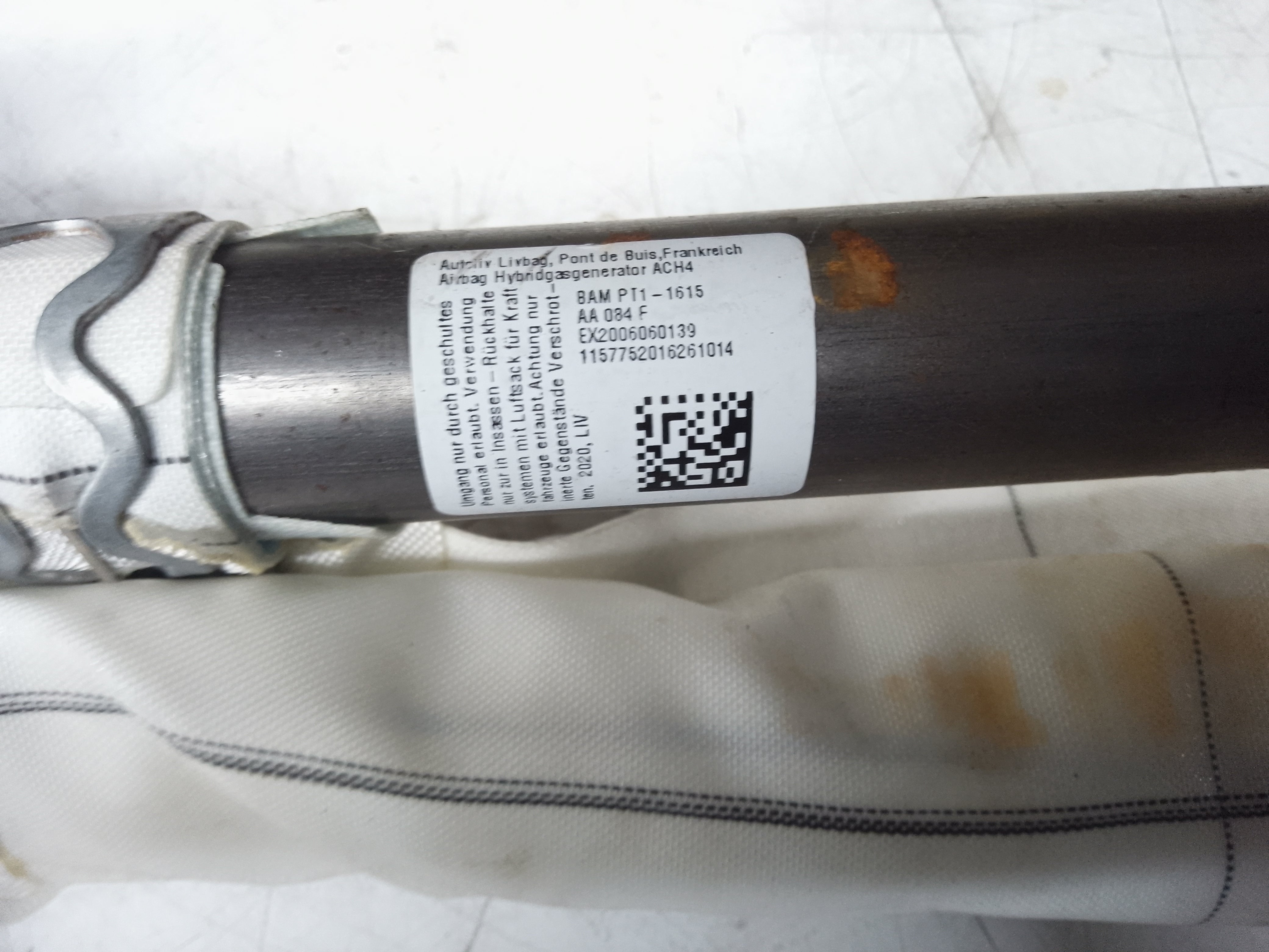 BMW 3 Series F30 / F80 Right Side Roof Safety Curtain SRS (7221046)