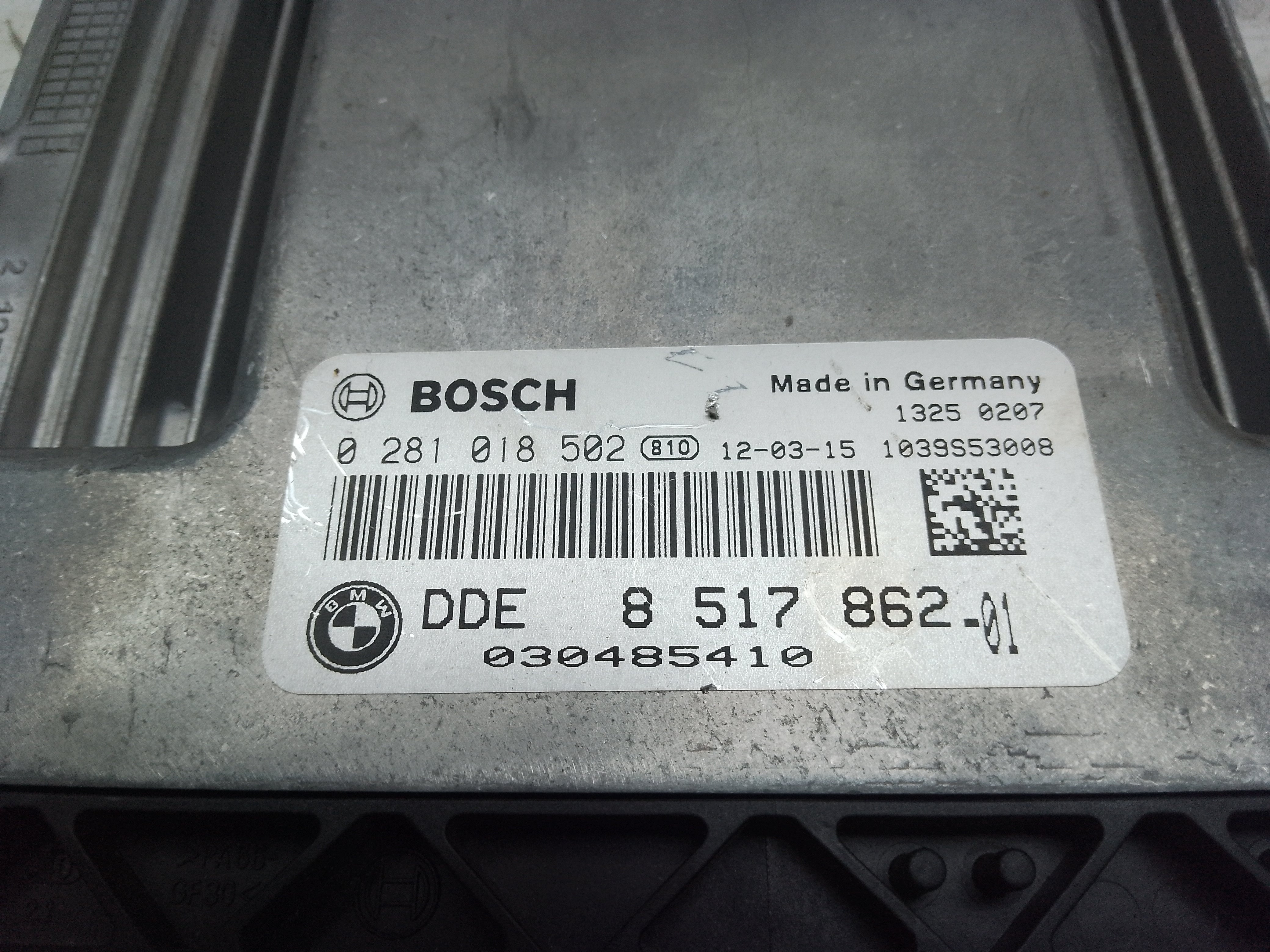 BMW X3 F25 xDrive 20d Engine Control Unit ECU (8517862-01)