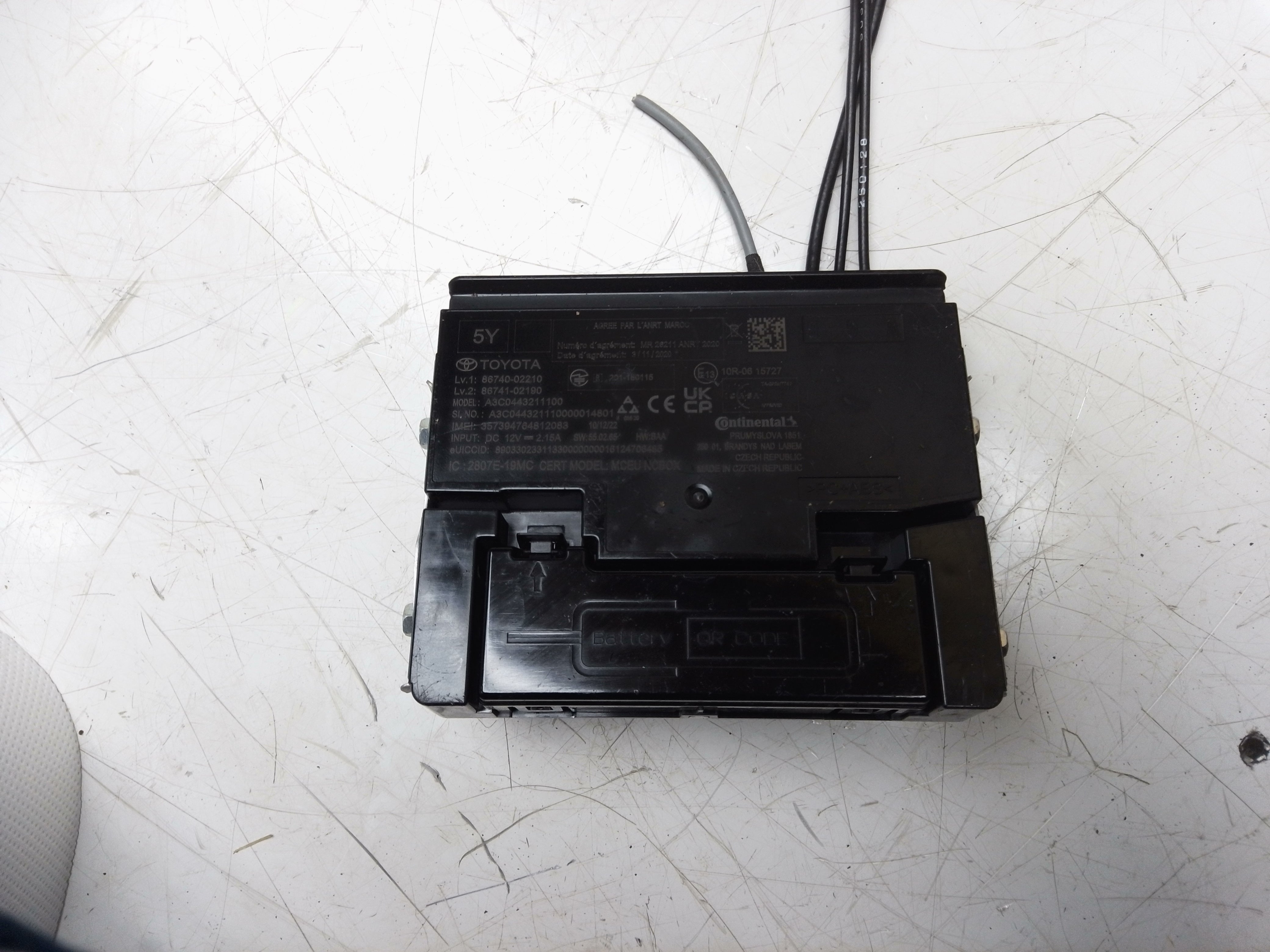 Toyota Corolla 2022 Hybrid Control Module (86740-02210) (86741-02190)