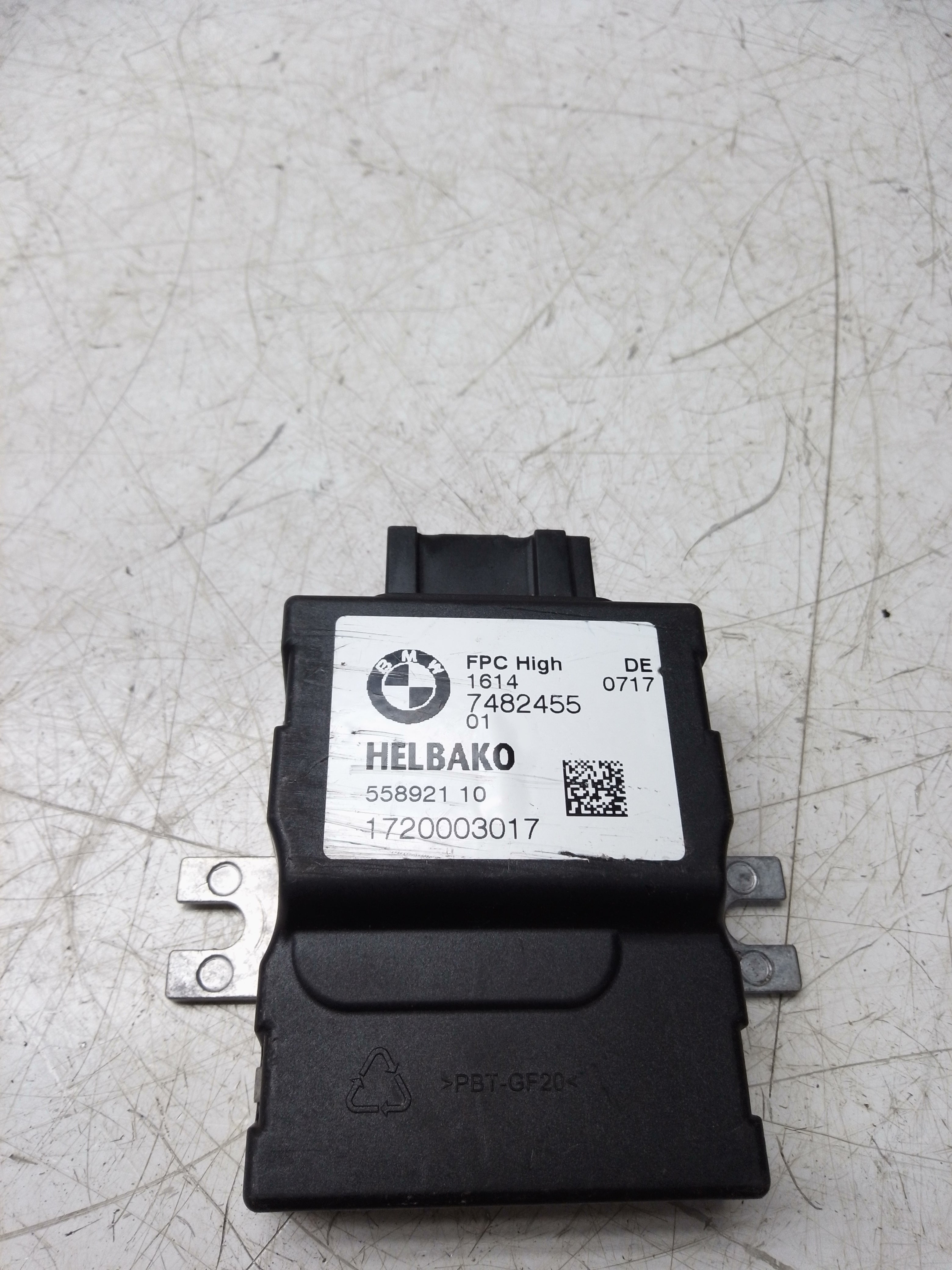 BMW 5 Series/6 Series/7 Series/X3/X4 Fuel Pump Control Module 7482455 2016–2024