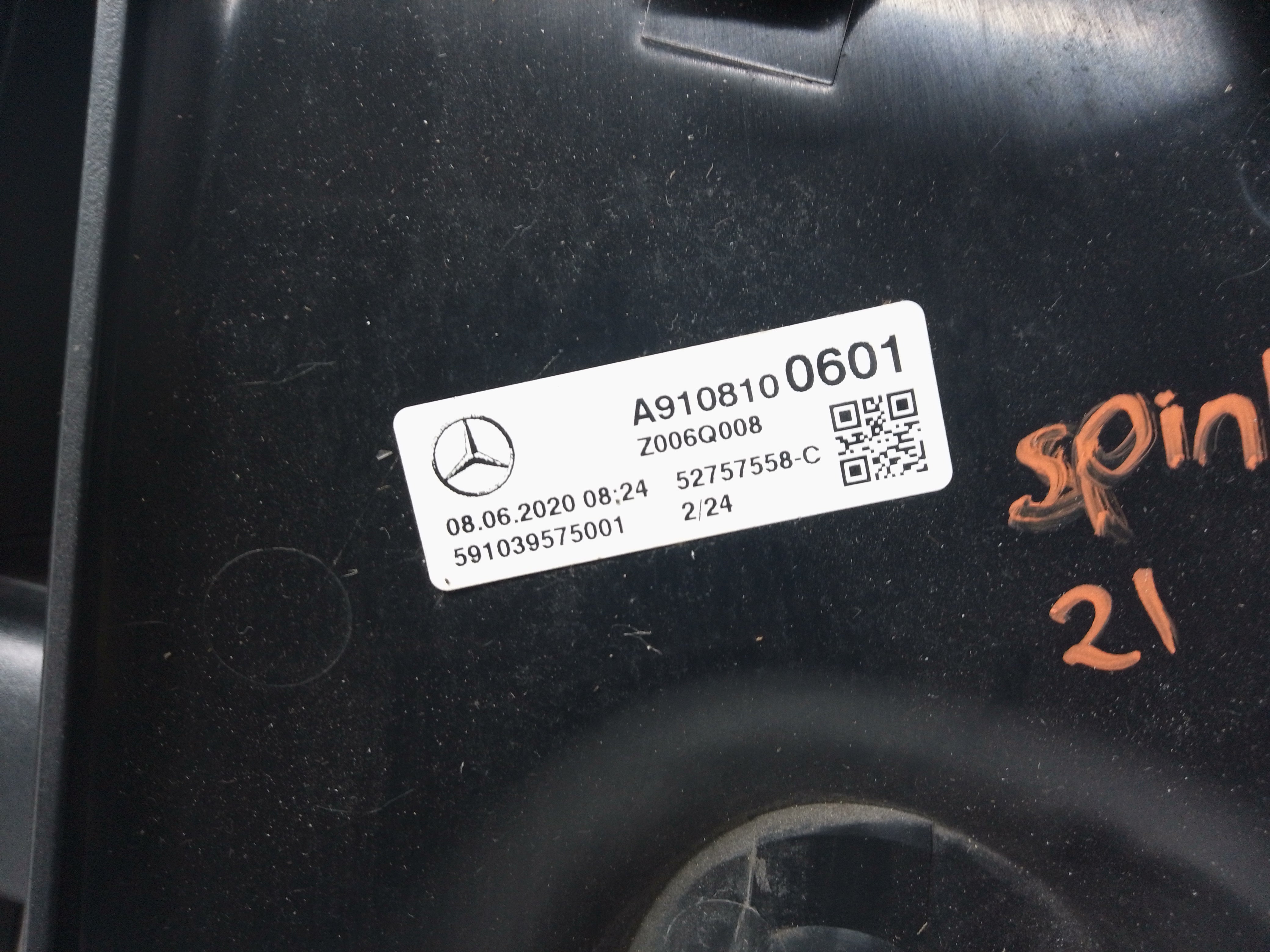 Mercedes Sprinter W907 / W910 2019–2025 Left Wing Mirror Electric (Z006Q008)