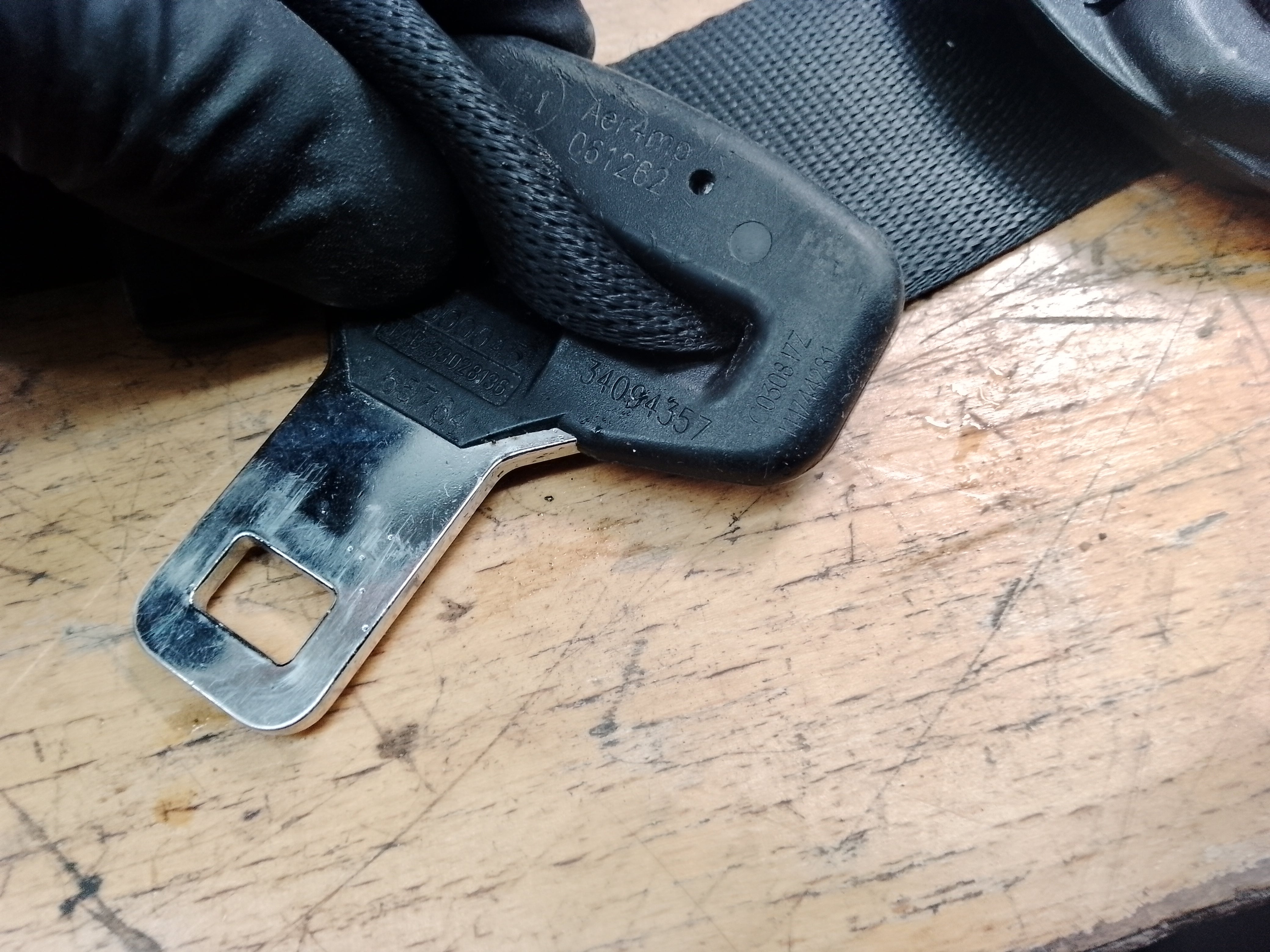 BMW 3, 4 Series 2014-2020 F30 Front Left Passenger Seat Belt (34078320D)