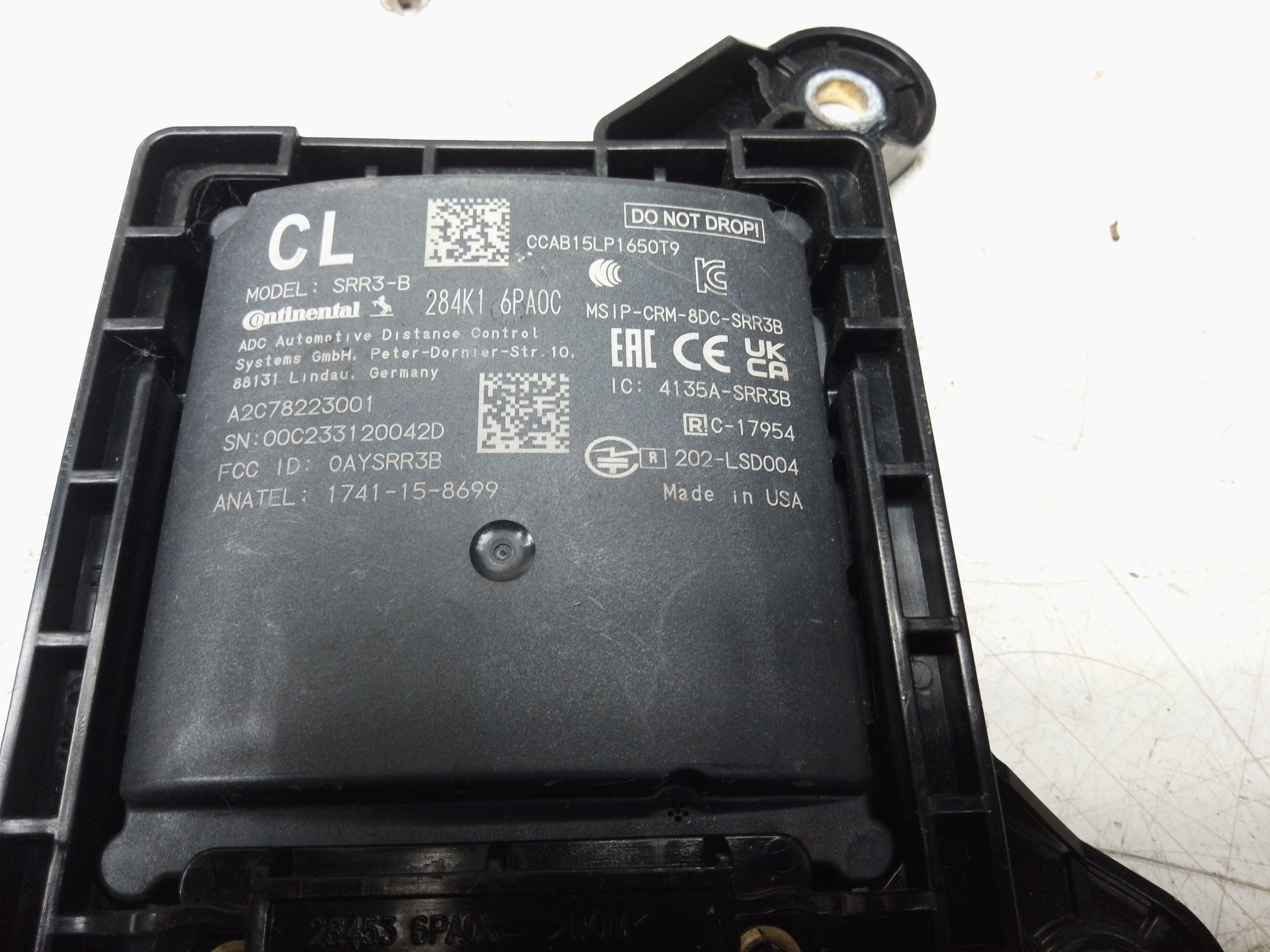 Nissan Juke F16 MK2 2019–Onwards Distronic Radar Sensor (284K1-6PA0C)