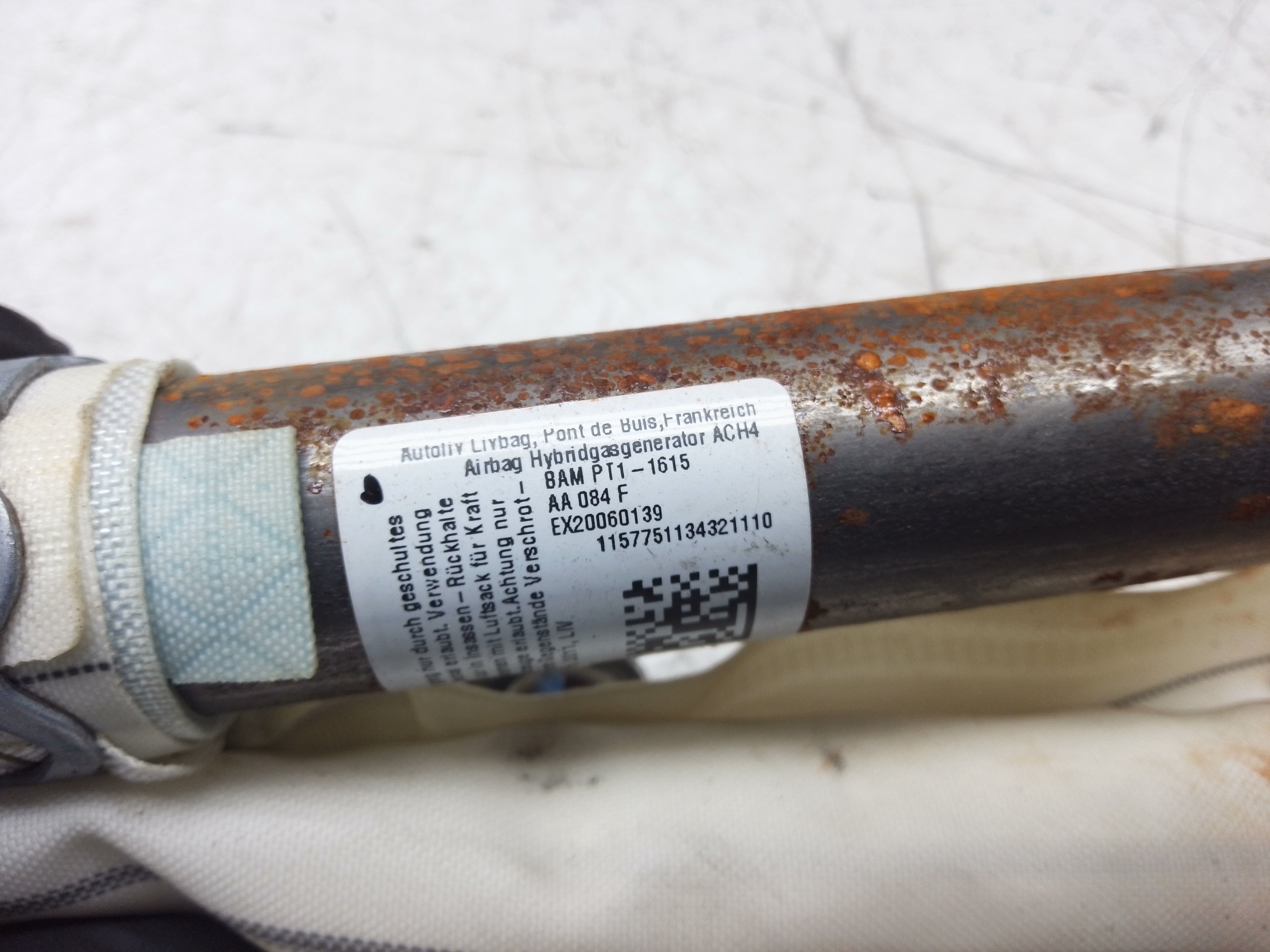 BMW 1 Series F20 2010-2019 OS Driver Side Roof Curtain Airbag (7221046-10)