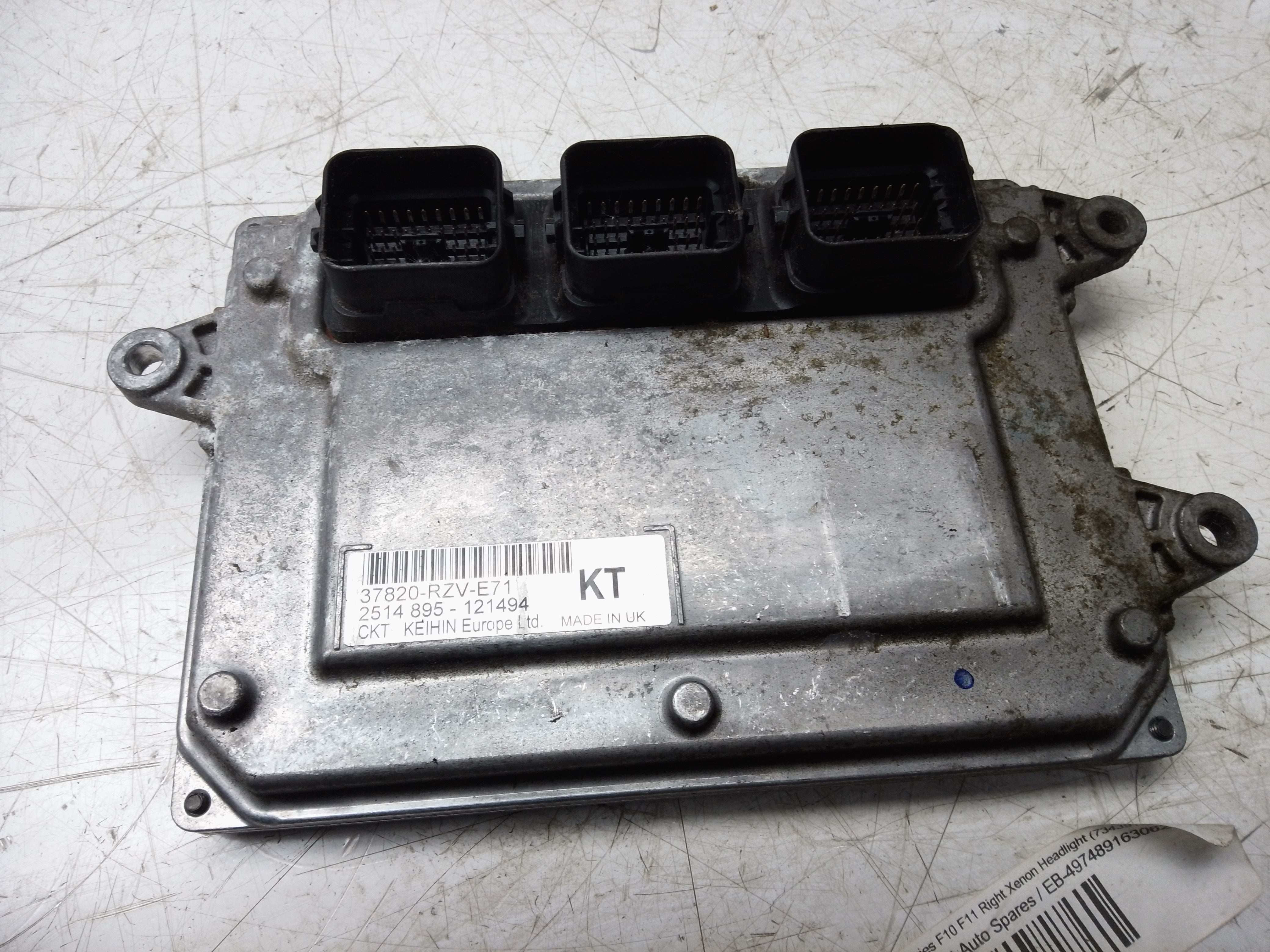 Honda CR-V 2010 Engine Control Unit (37820-RZV-E71)