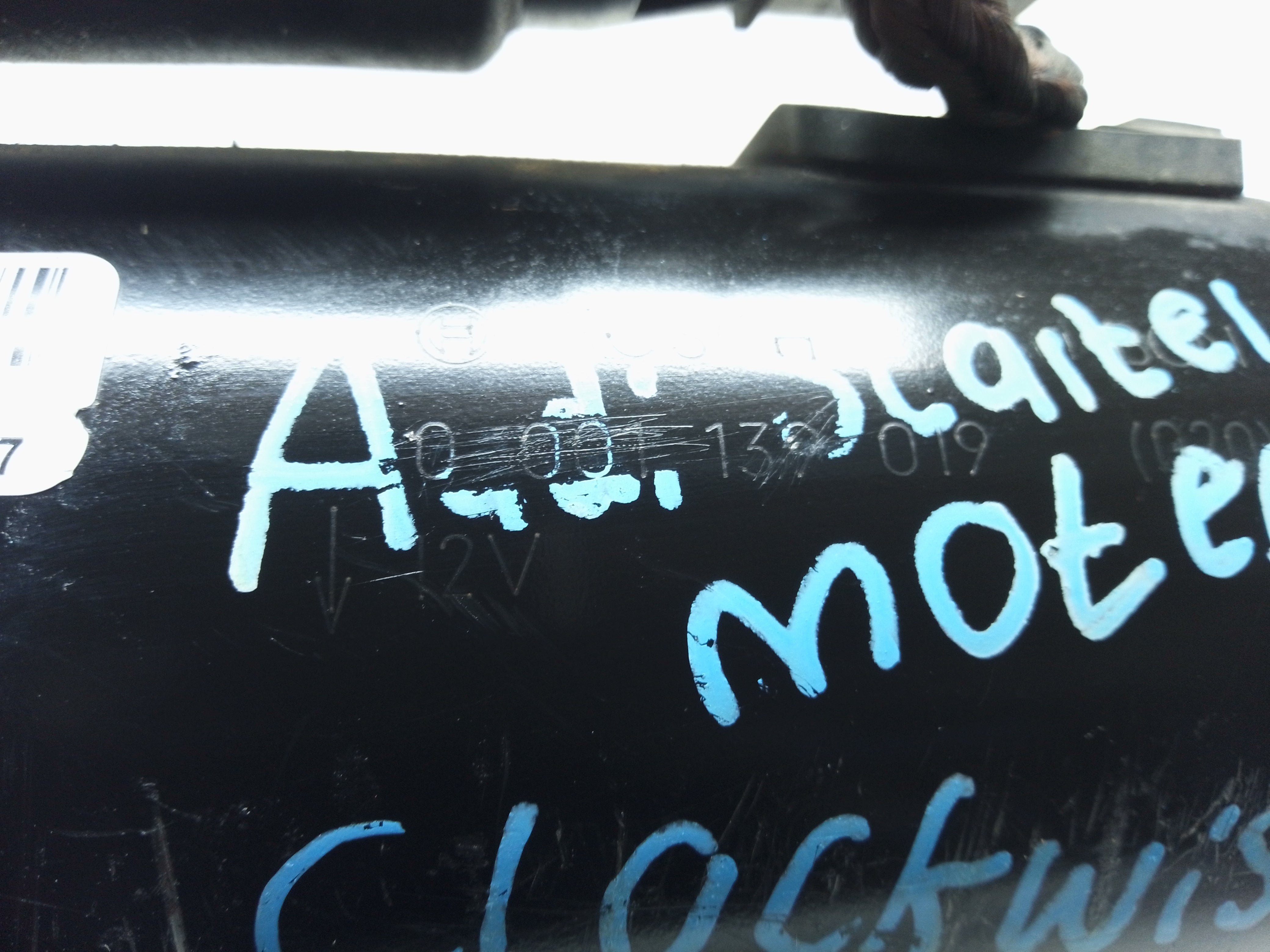 Audi A4 S Line 8K2 B8 2.0 Diesel Starter Motor (0001139019)