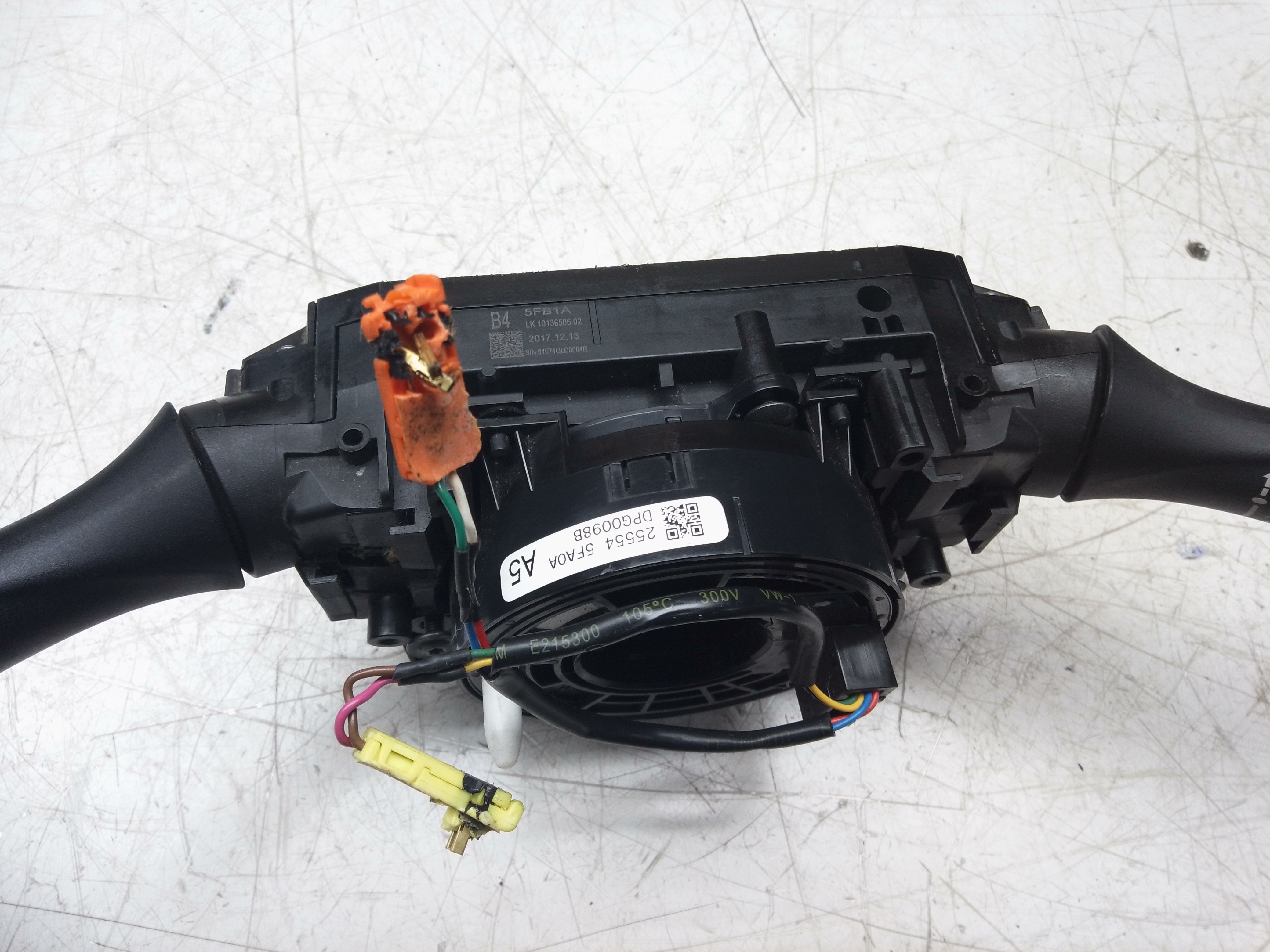 Nissan Micra V 2018 Indicator & Wiper Stalks with Squib Ring (LK1013650602)