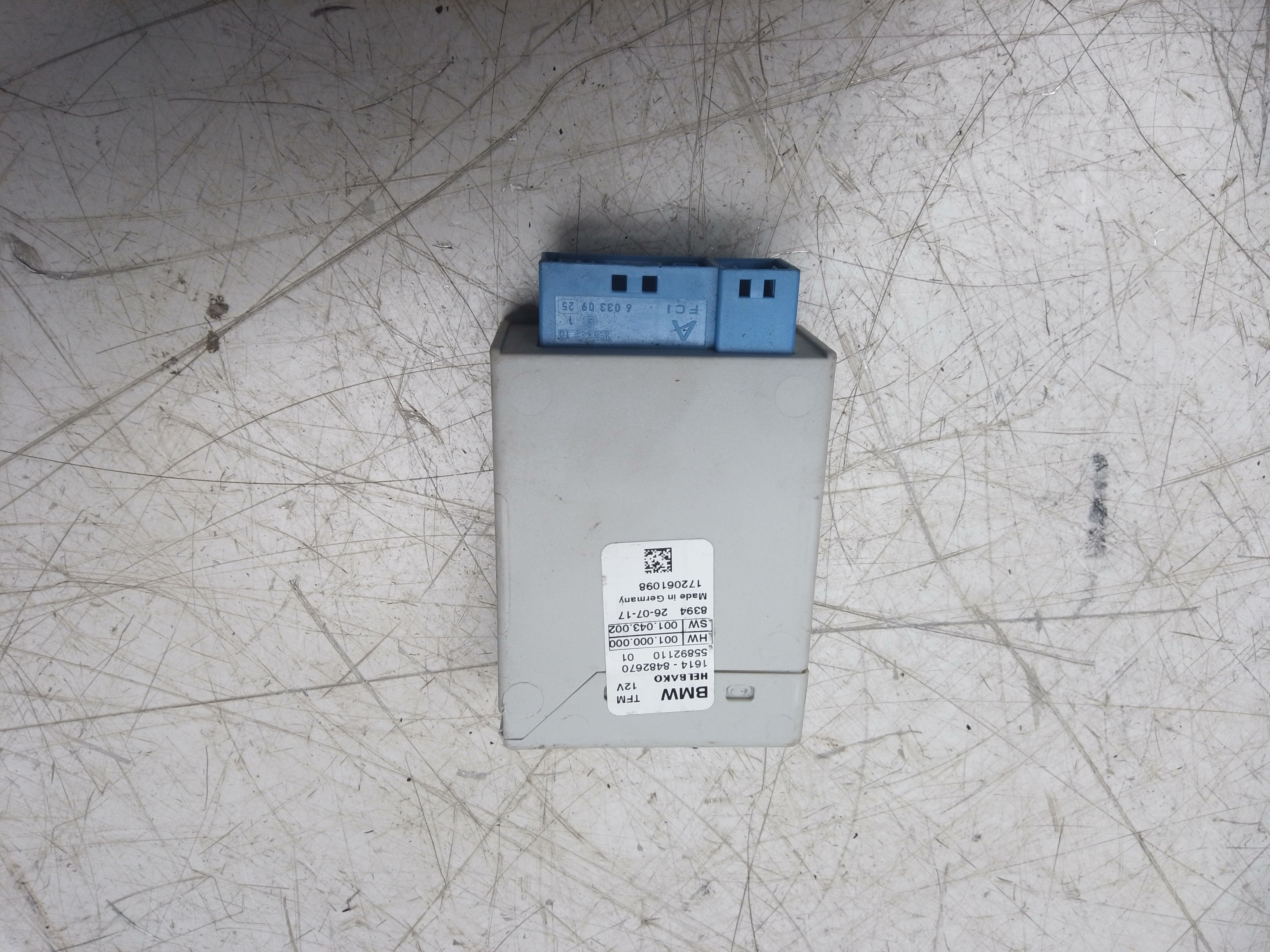 BMW F30  G30 G11 Hybrid Petrol Fuel Tank Control Module ECU (8482670)