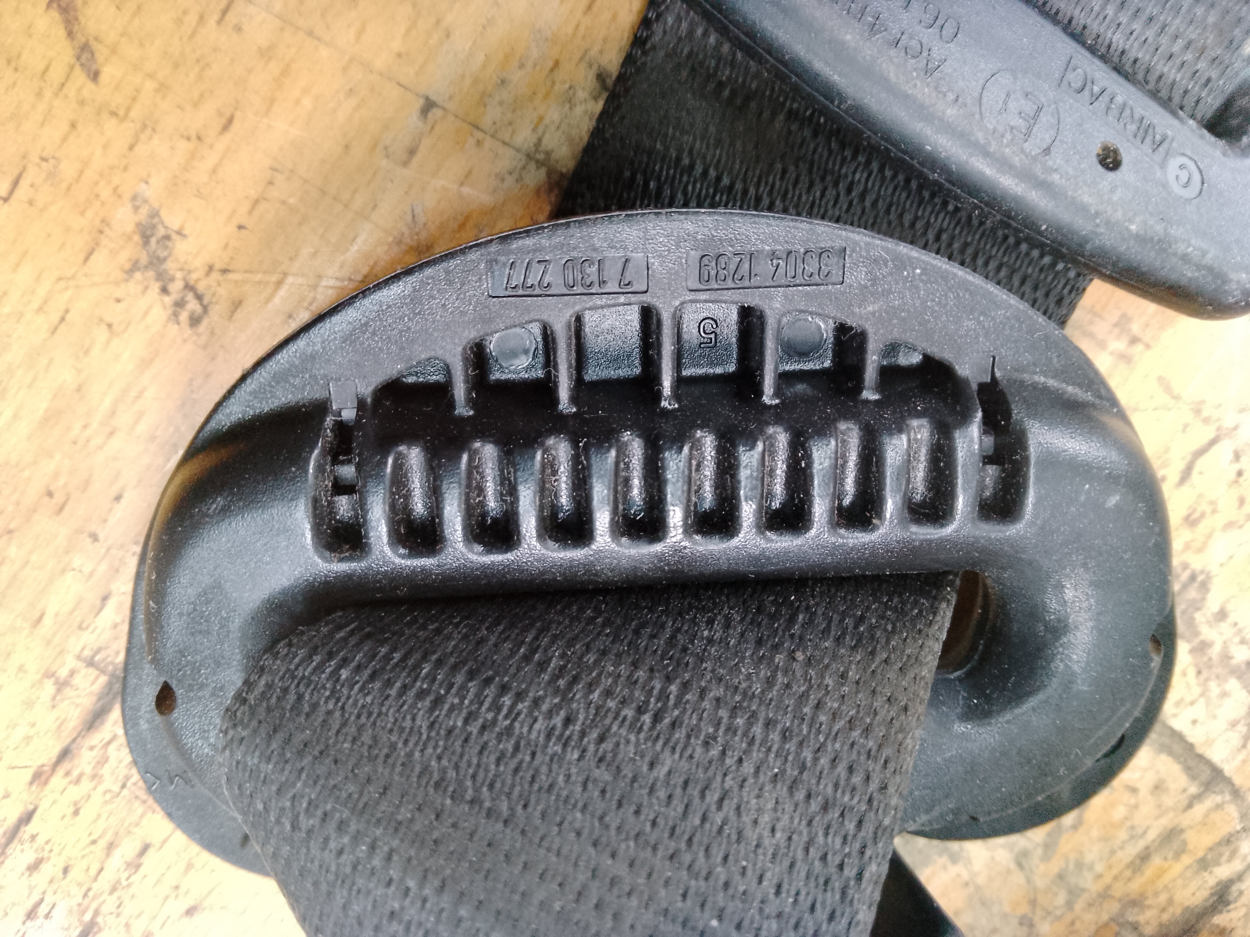 BMW 3 Series F30 2011 Passenger Left Front Seat Belt (34078320C) (A33059634B)