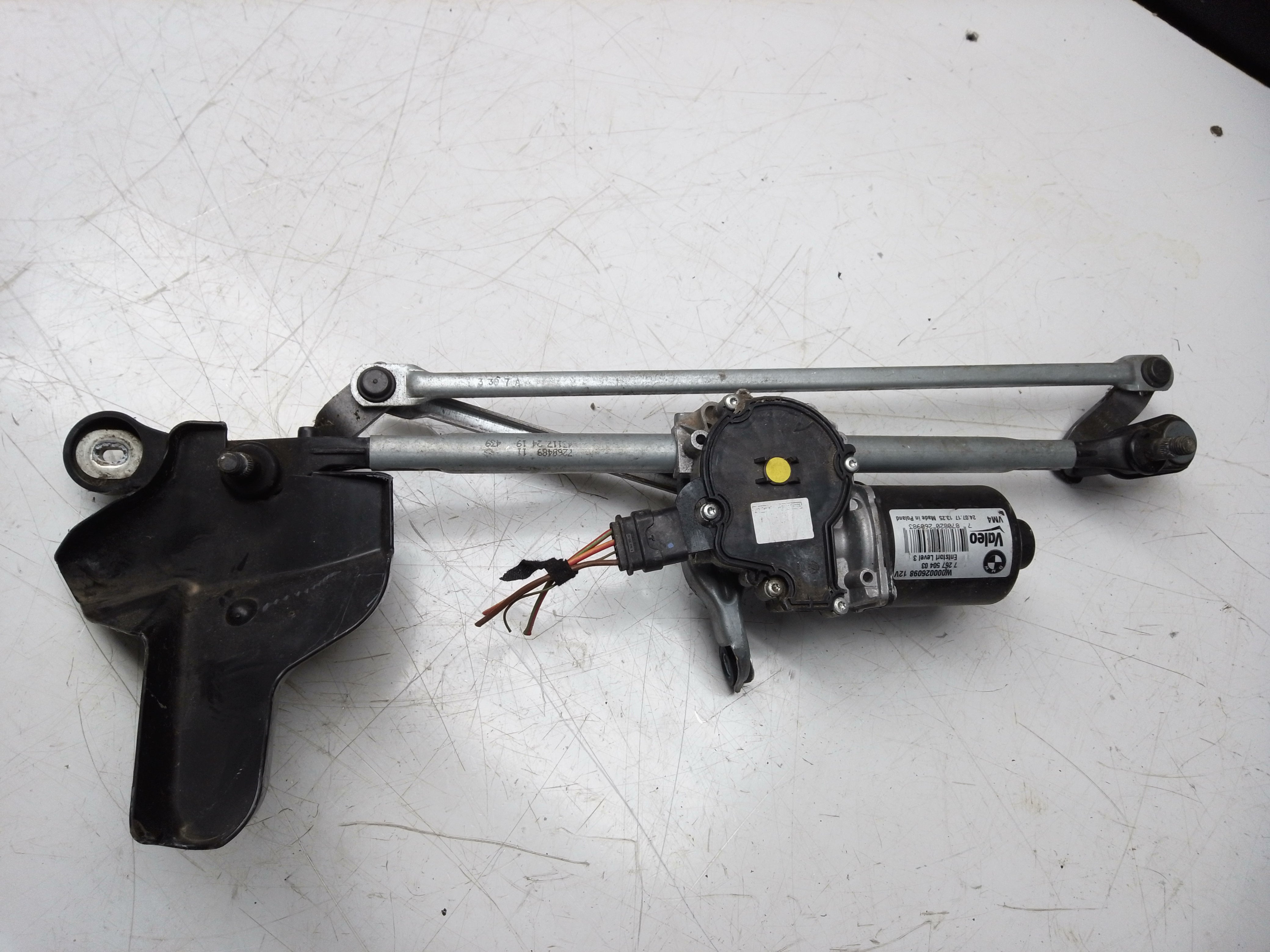 BMW 1 & 2 Series Front Wiper Motor & Linkage (7260489 11) (726750403)