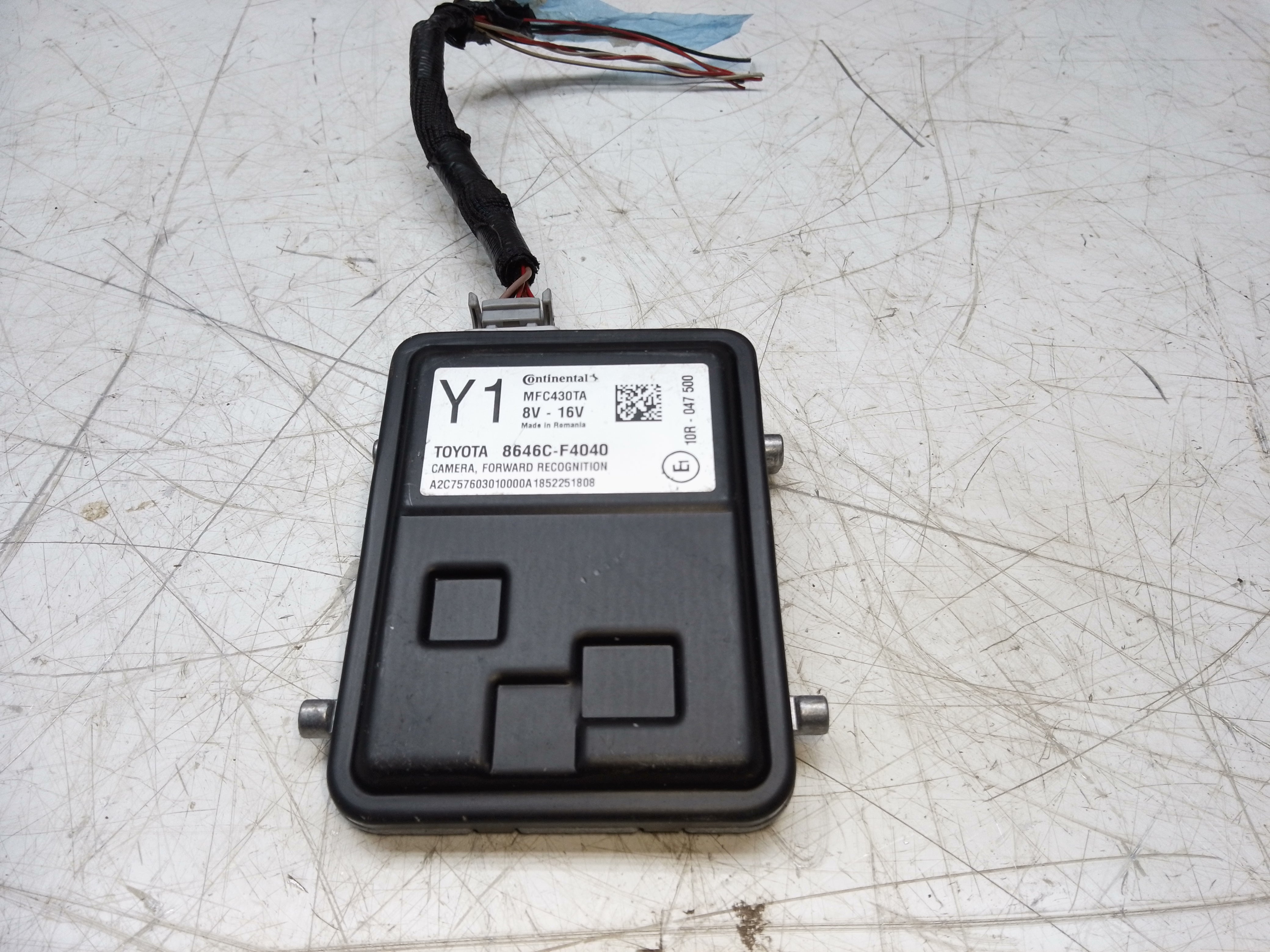 Toyota C-HR 2019 Forward Recognition Camera (8646C-F4040)