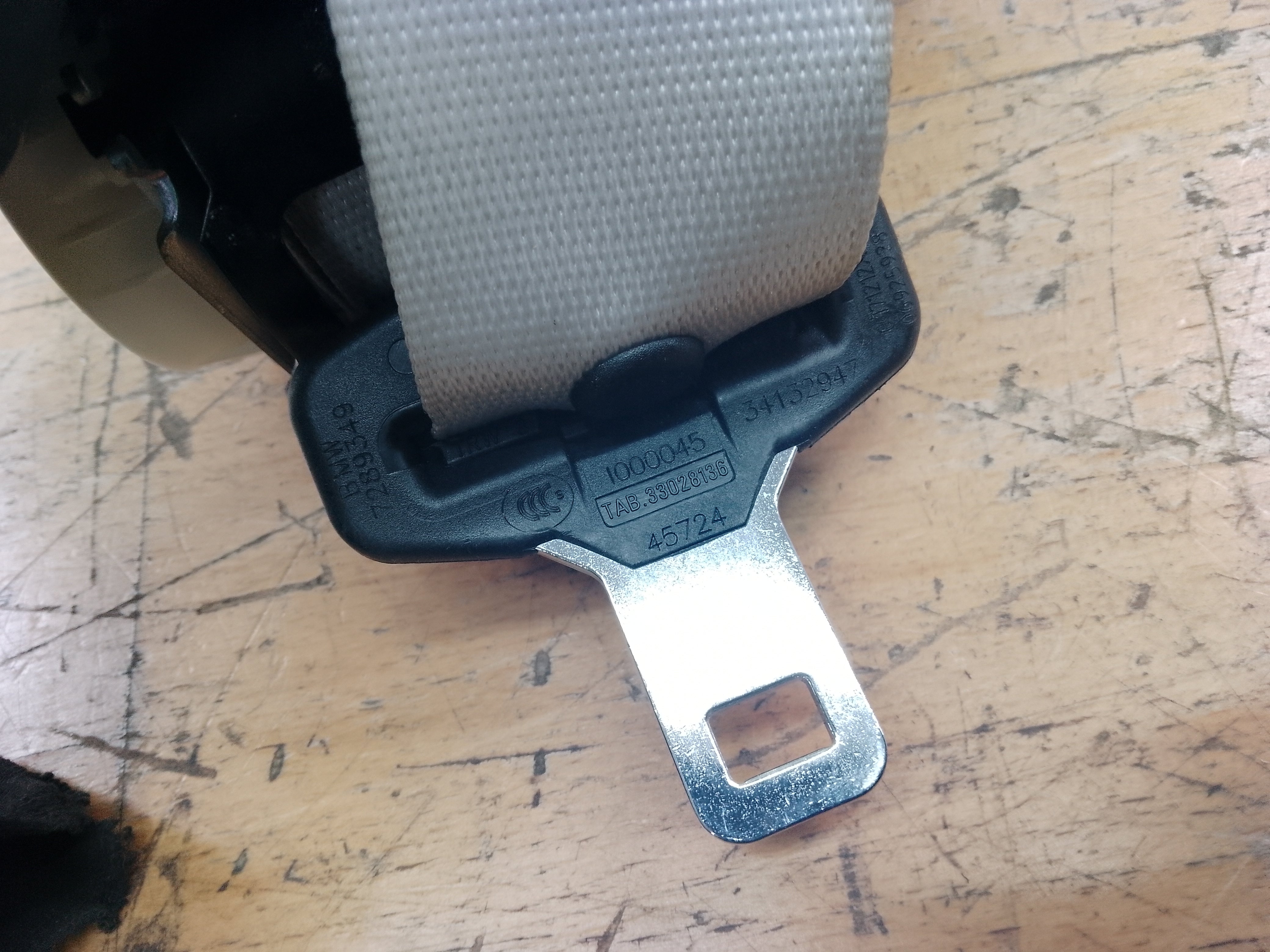 BMW 6 Series F06 2012–2018 Rear Seat Belt – Driver Right Side (34133149)
