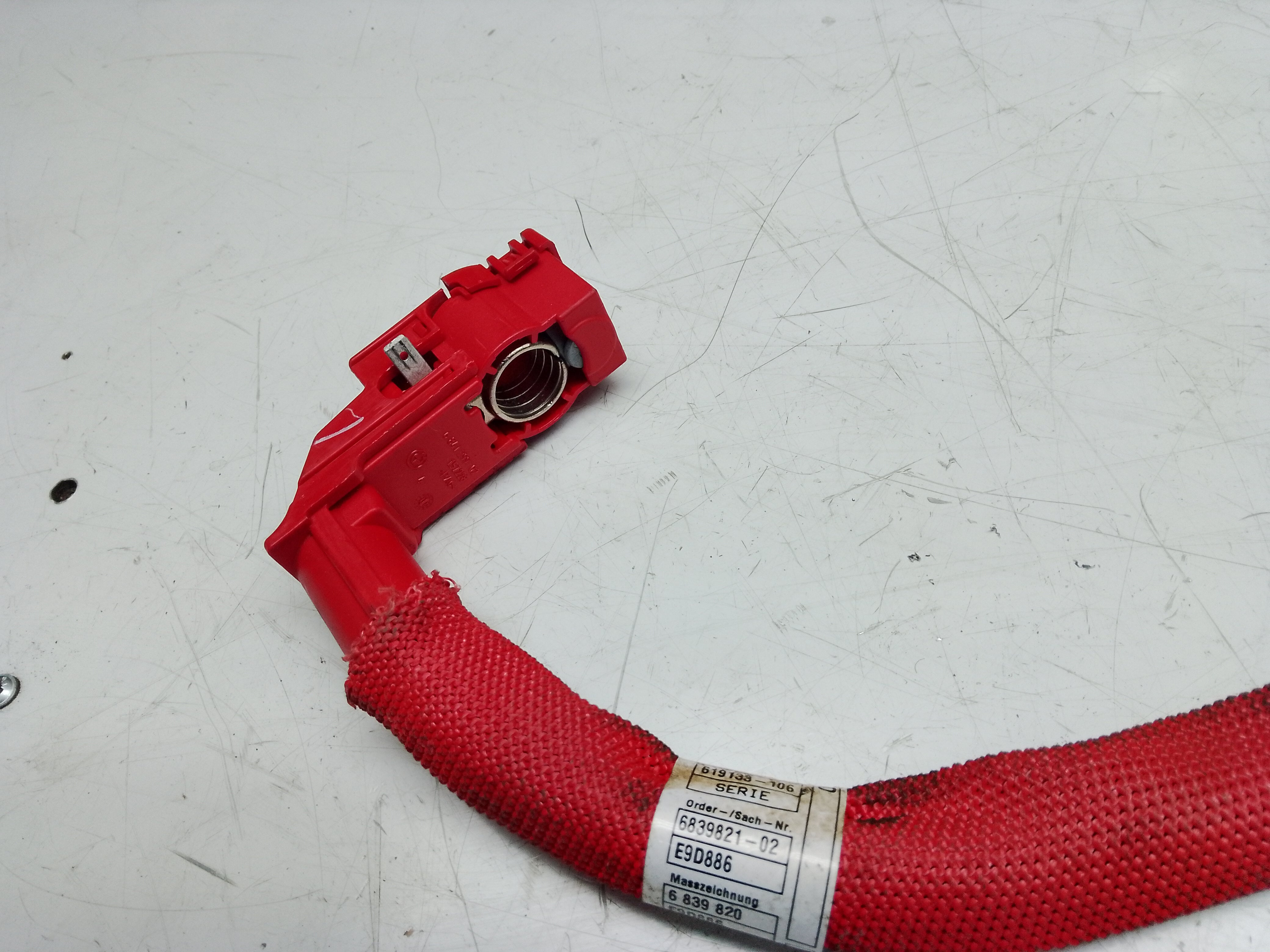 BMW X3 G01 2021 Positive battery cable (6839820)