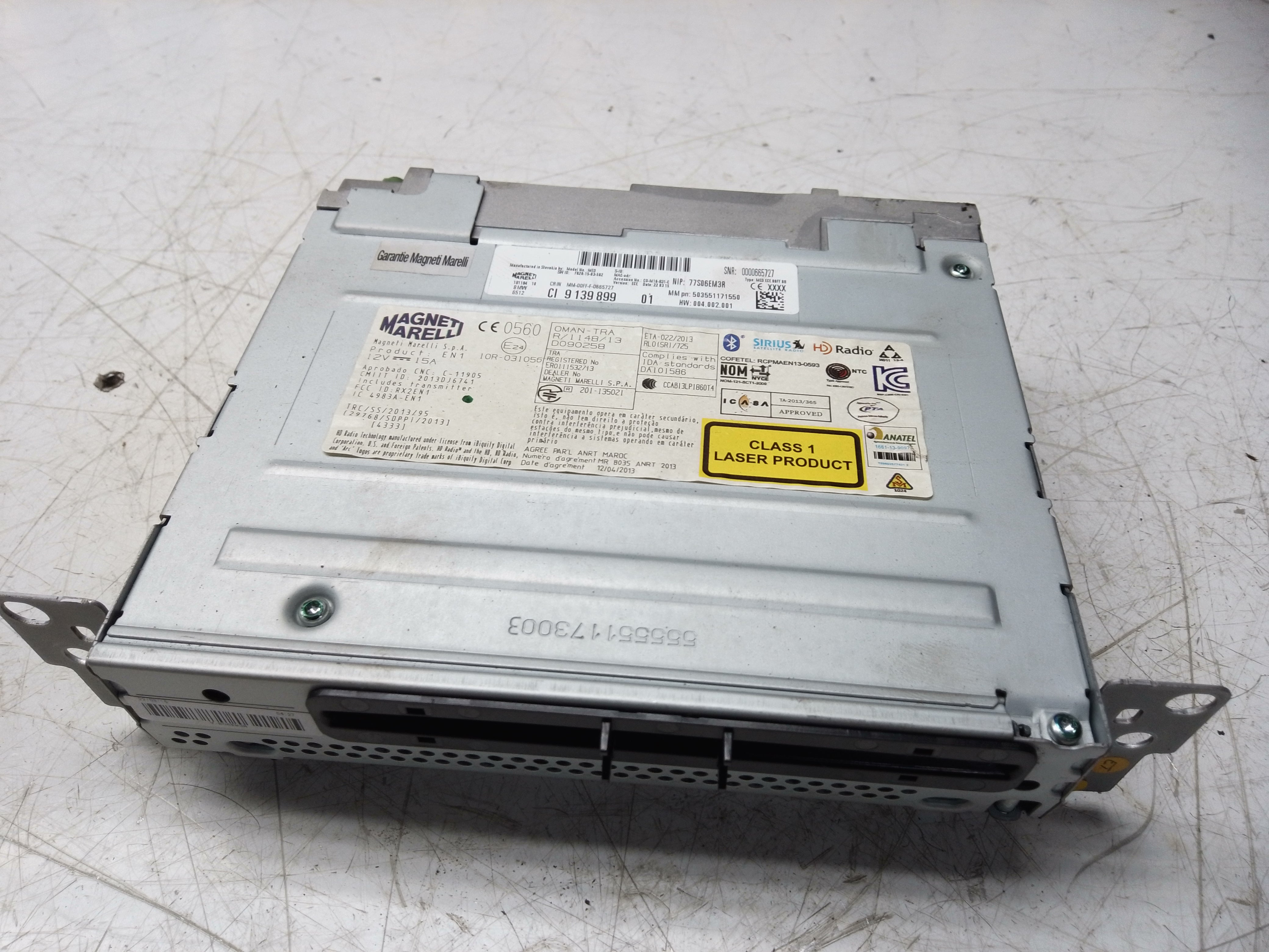 BMW 1 & 2 Series F20 F21 F22 Stereo Radio Audio Head Unit Player (9139899)
