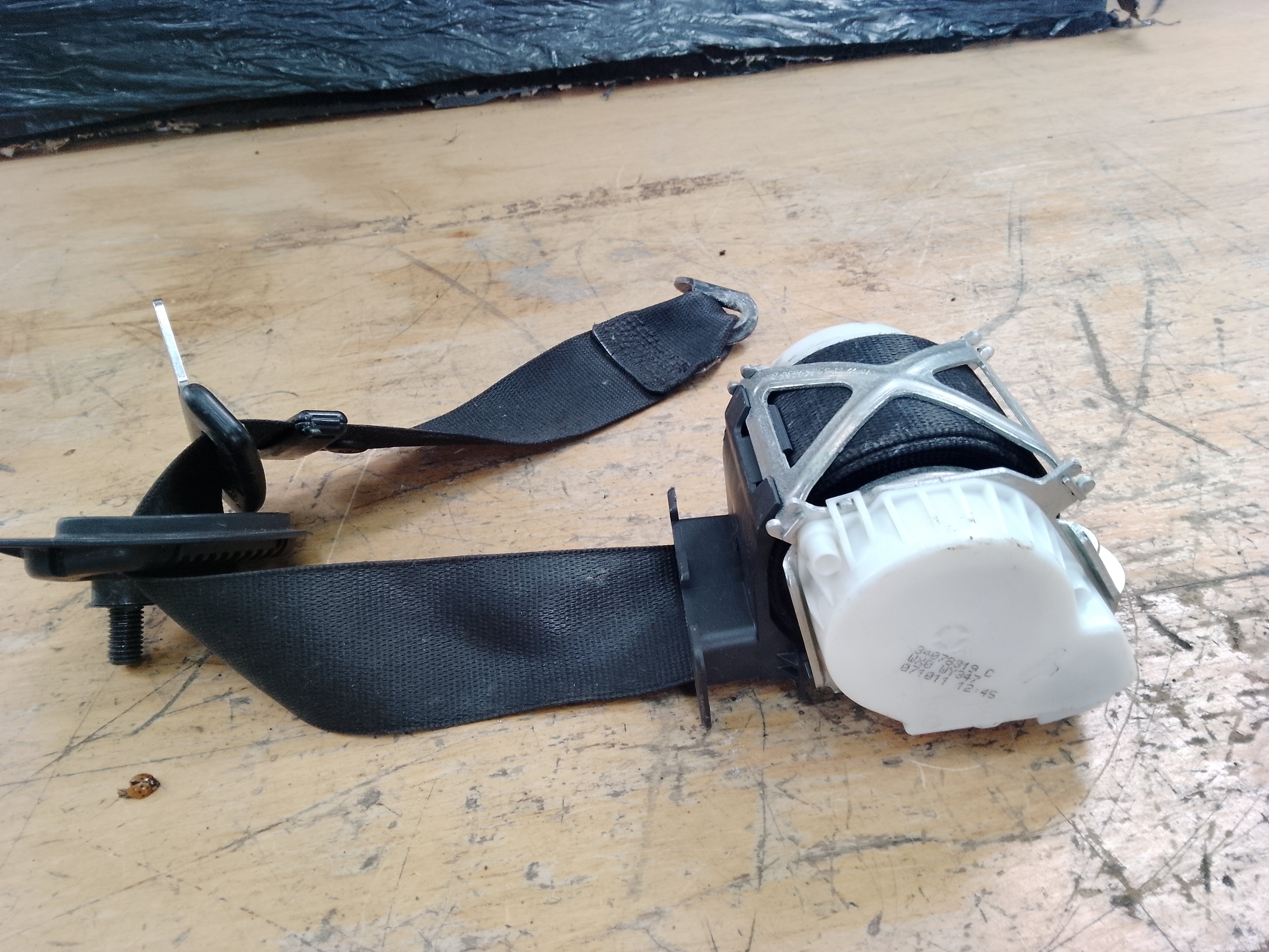 BMW 3 Series F30 2012–2016 Right Driver’s Seat Belt (34078319C) (A33059634B)