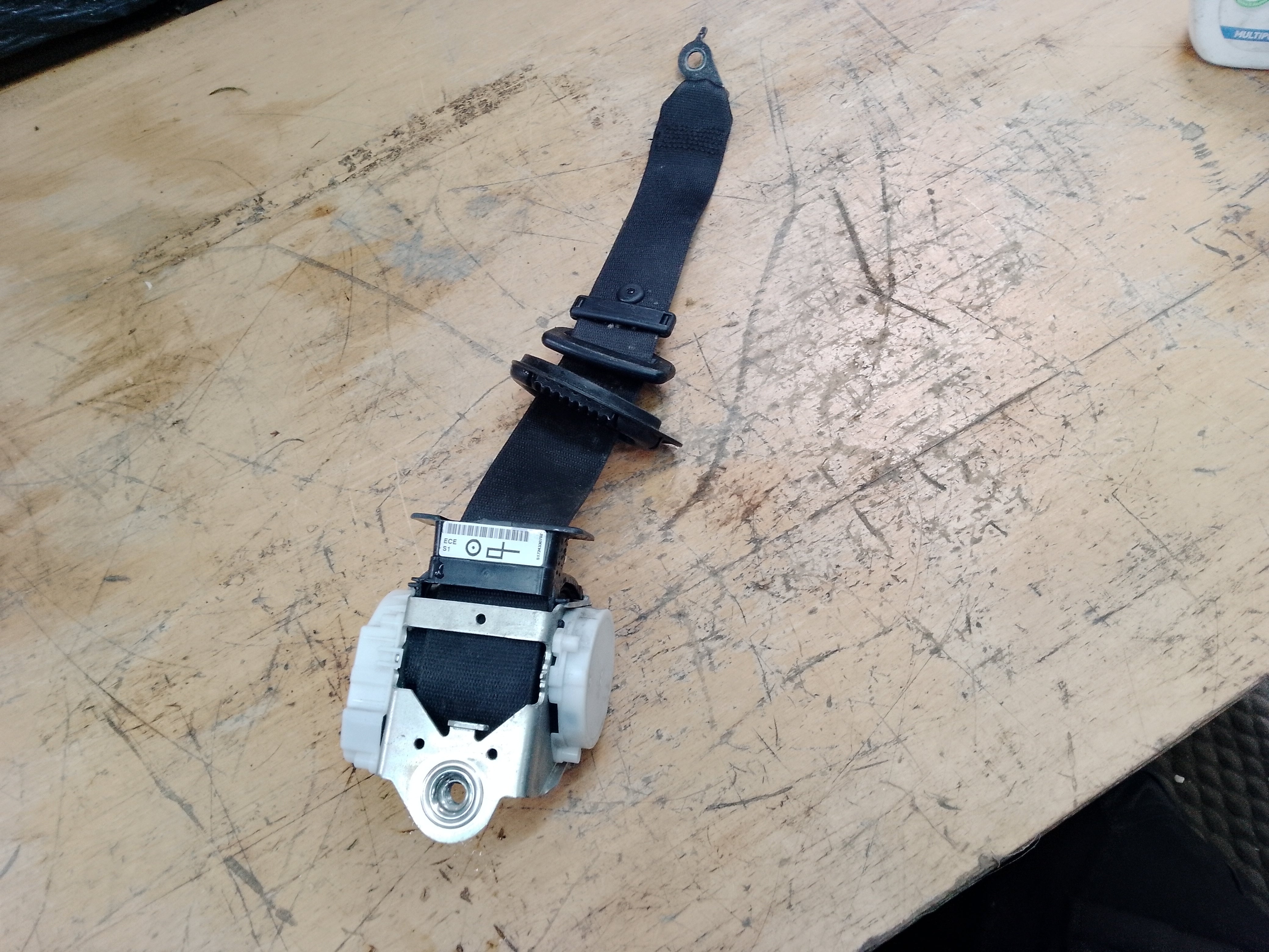 BMW 3 Series F30 2011 Passenger Left Front Seat Belt (34078320C) (A33059634B)