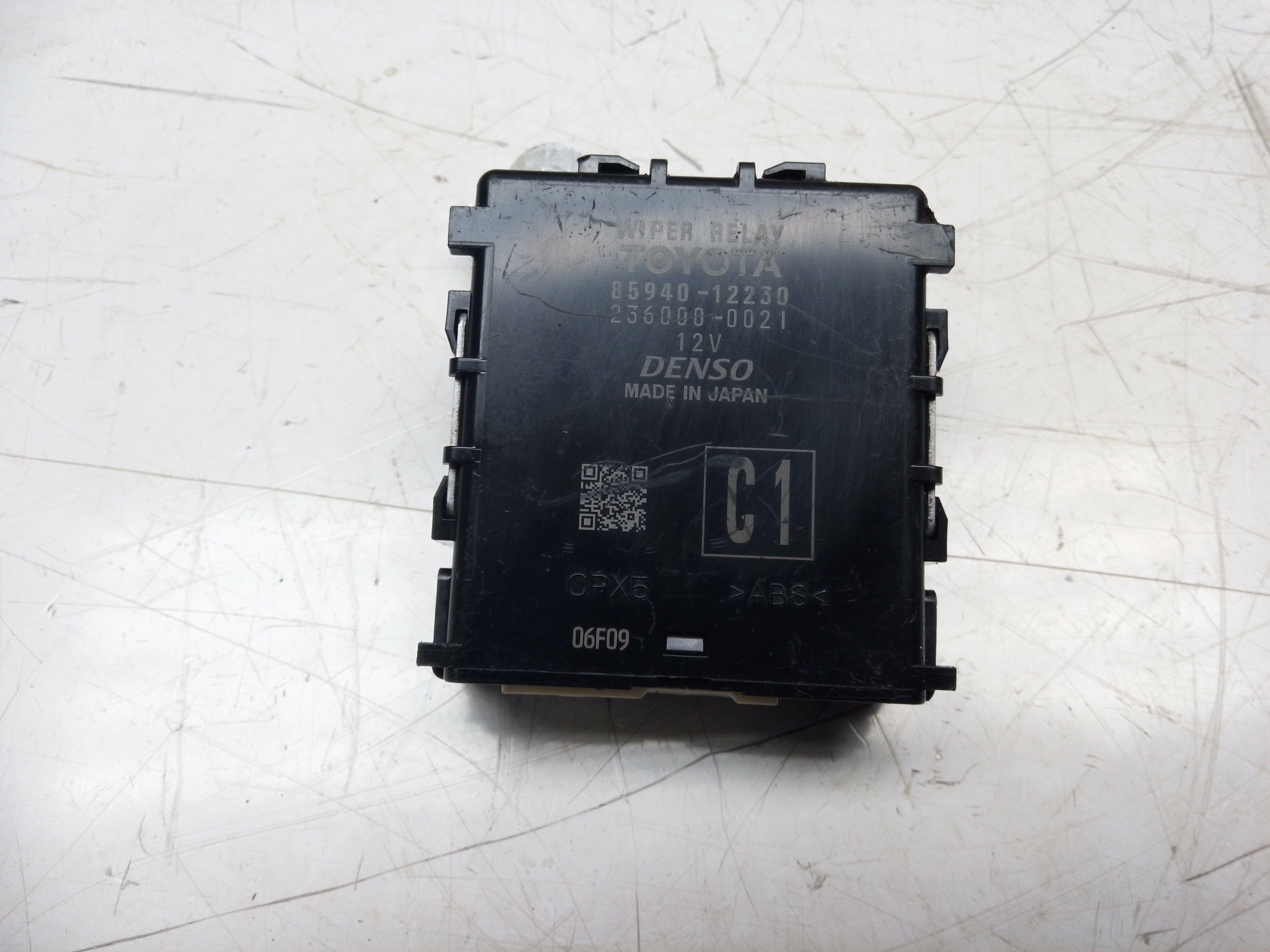 Toyota Corolla 2022 1.8 Hybrid Wiper Relay Module (85940-12230)