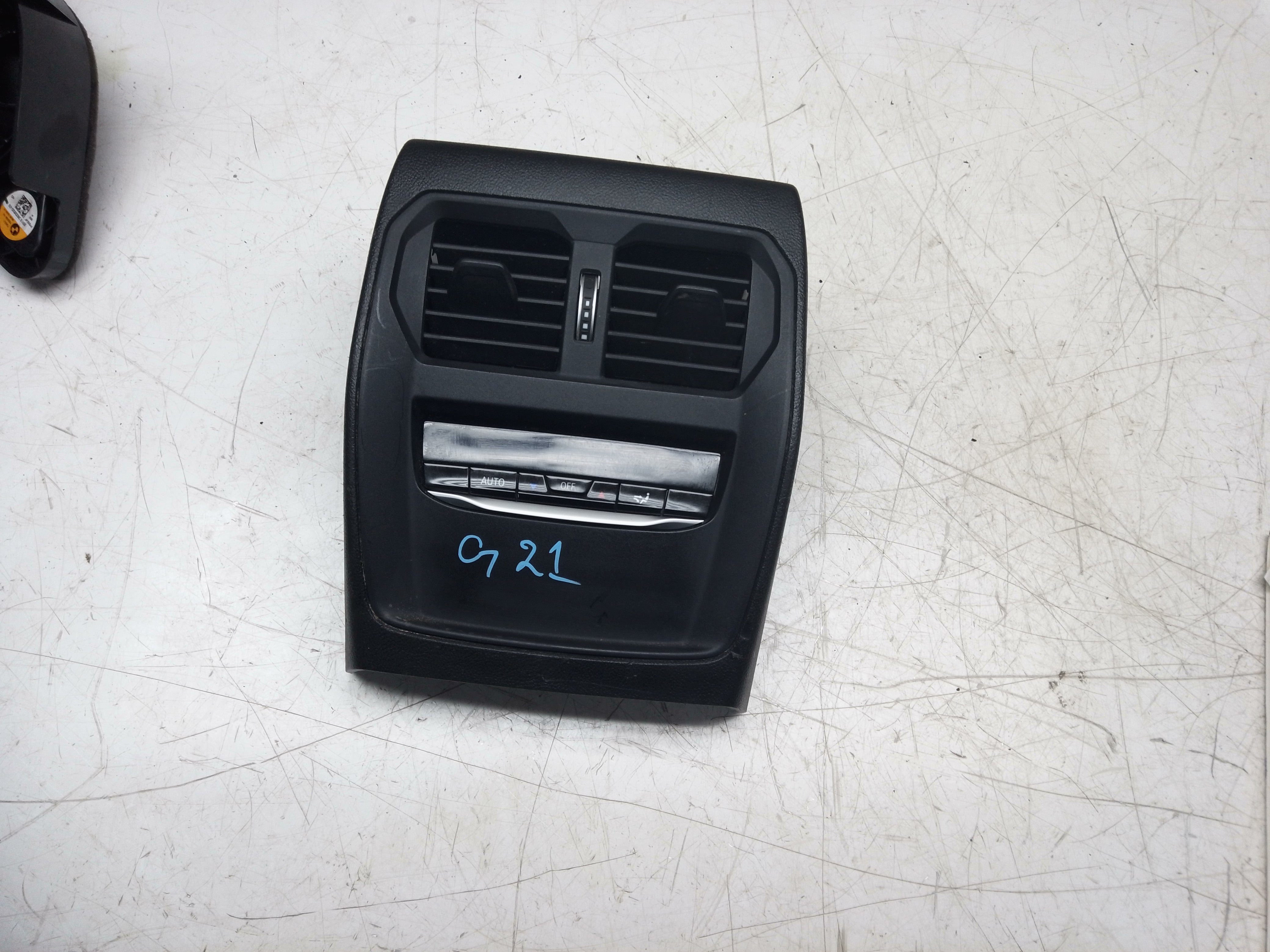 BMW 3 Series G20 G21 Rear A/C Heater Climate Control Panel Switch + Air Vents (9493012)