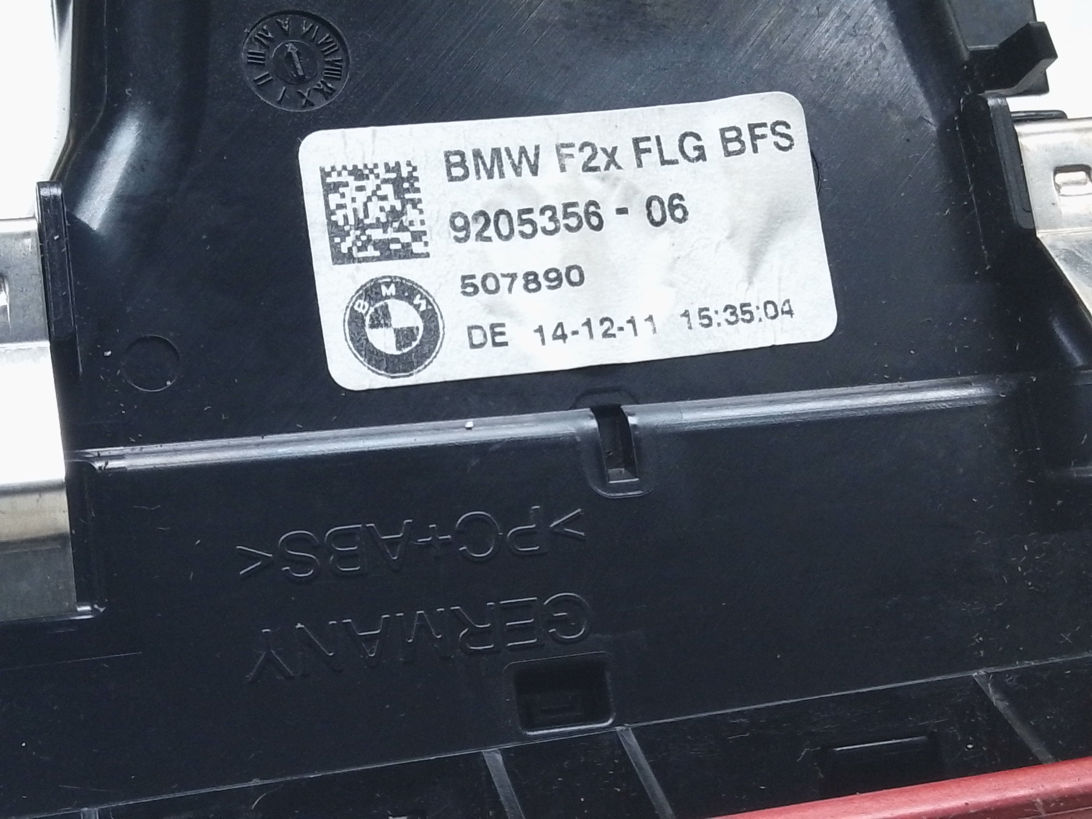 BMW 1 Series F20 116i Sport 2012 Front Right Side Air Vent (9205356-06)