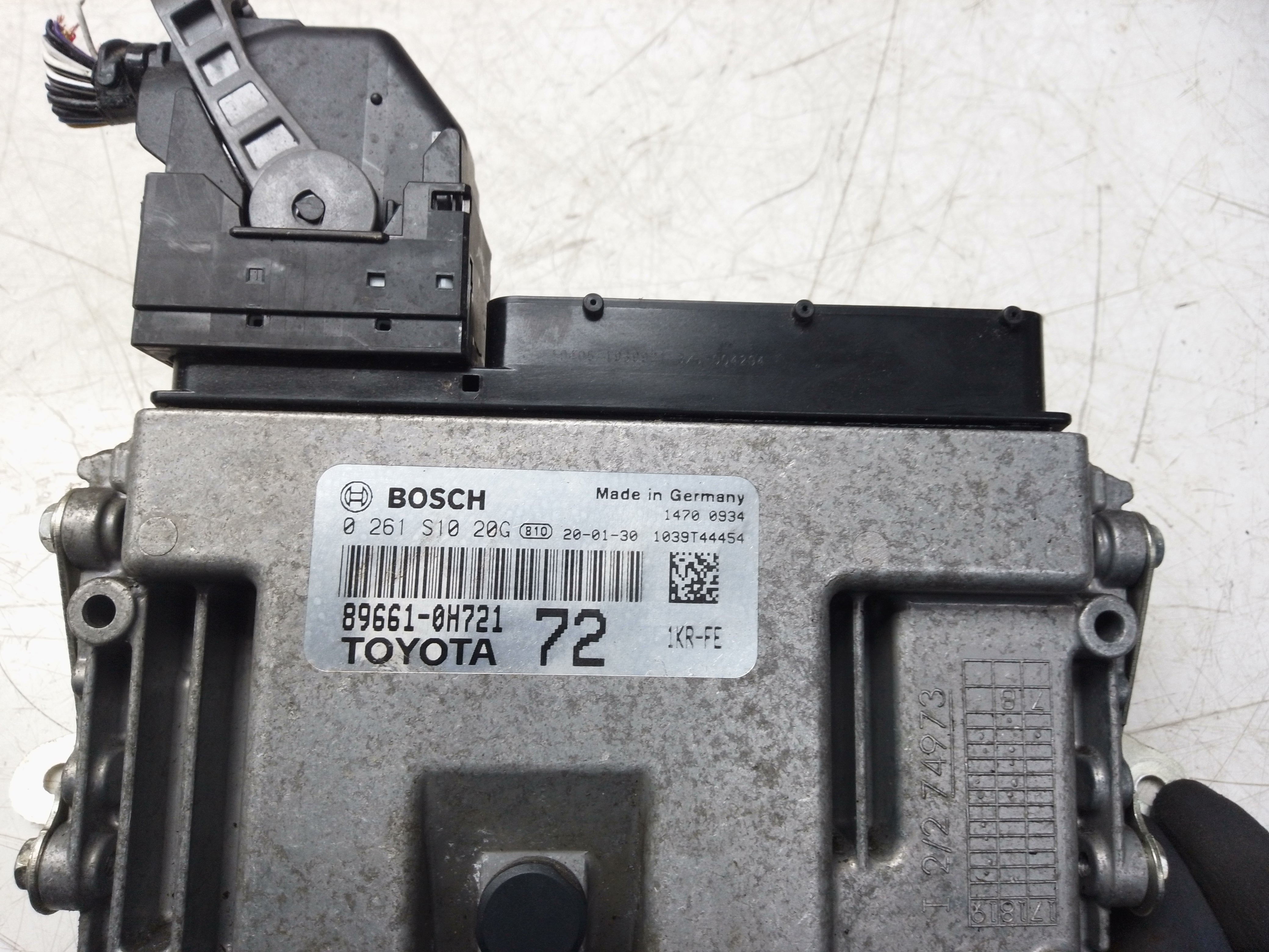 Toyota Aygo ECU Engine Control Unit (89661-0H721) (0261S1020G)