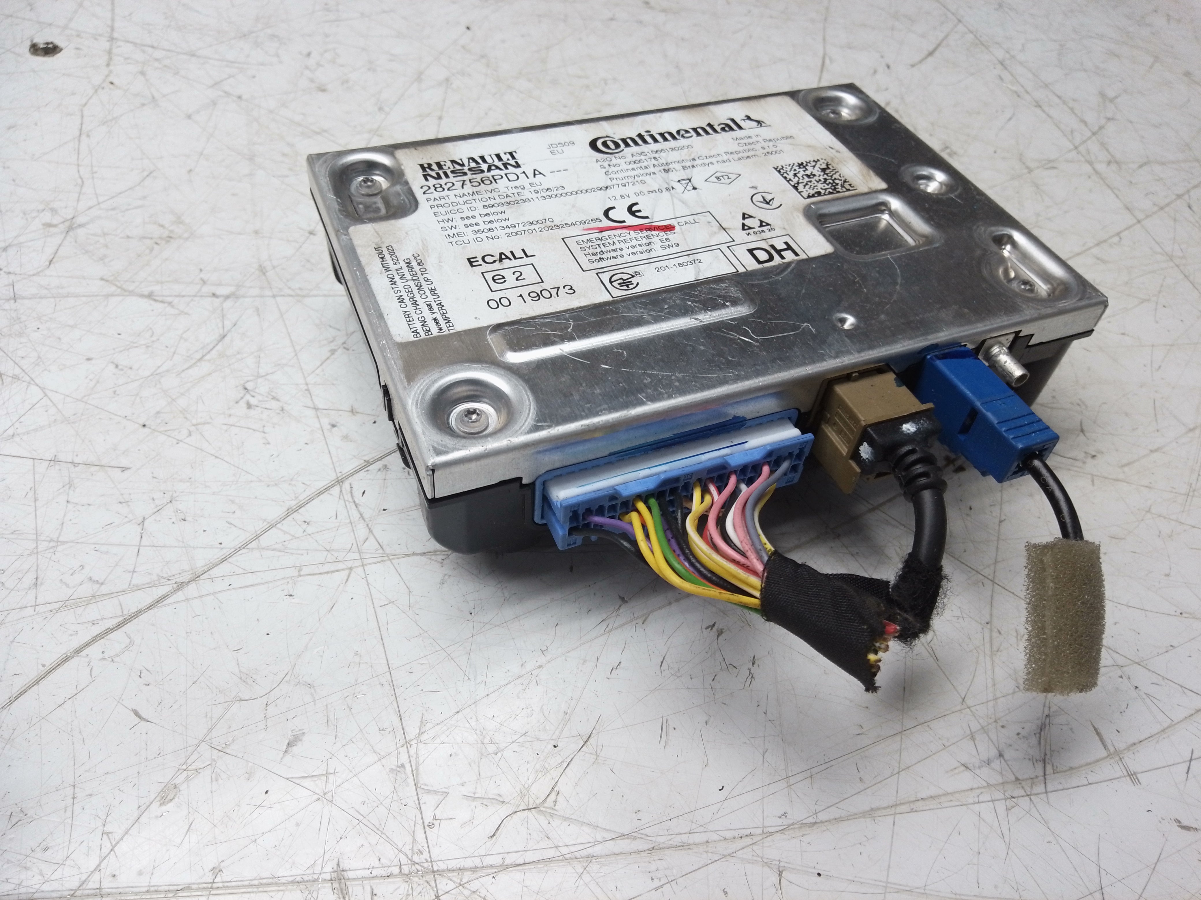 Nissan Juke 2021 Bluetooth Control Module (282756PD1A)