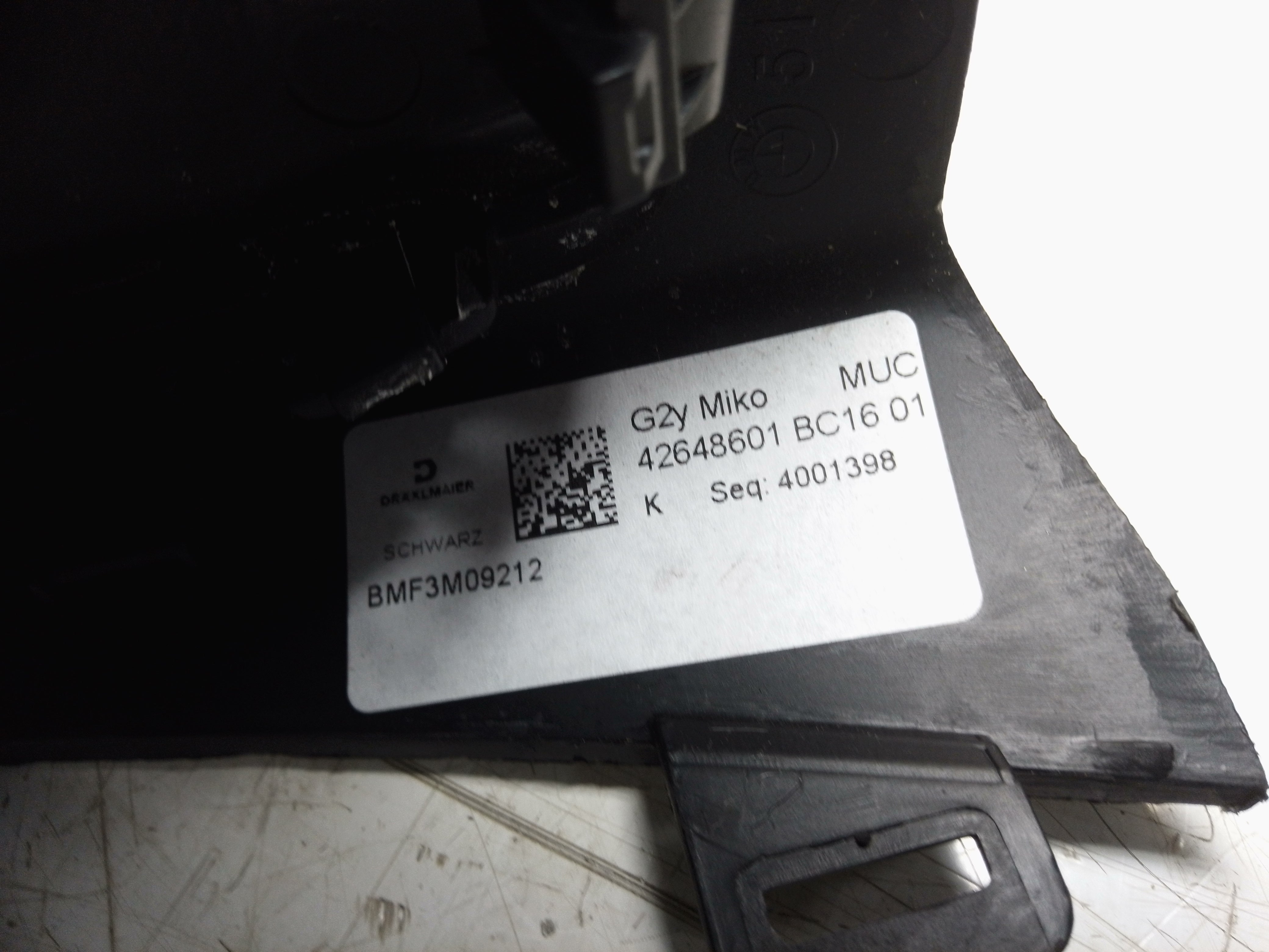 BMW 3 Series Rear Air Vents AC Heater Climate Control Panel (9493012-03) (6806816)