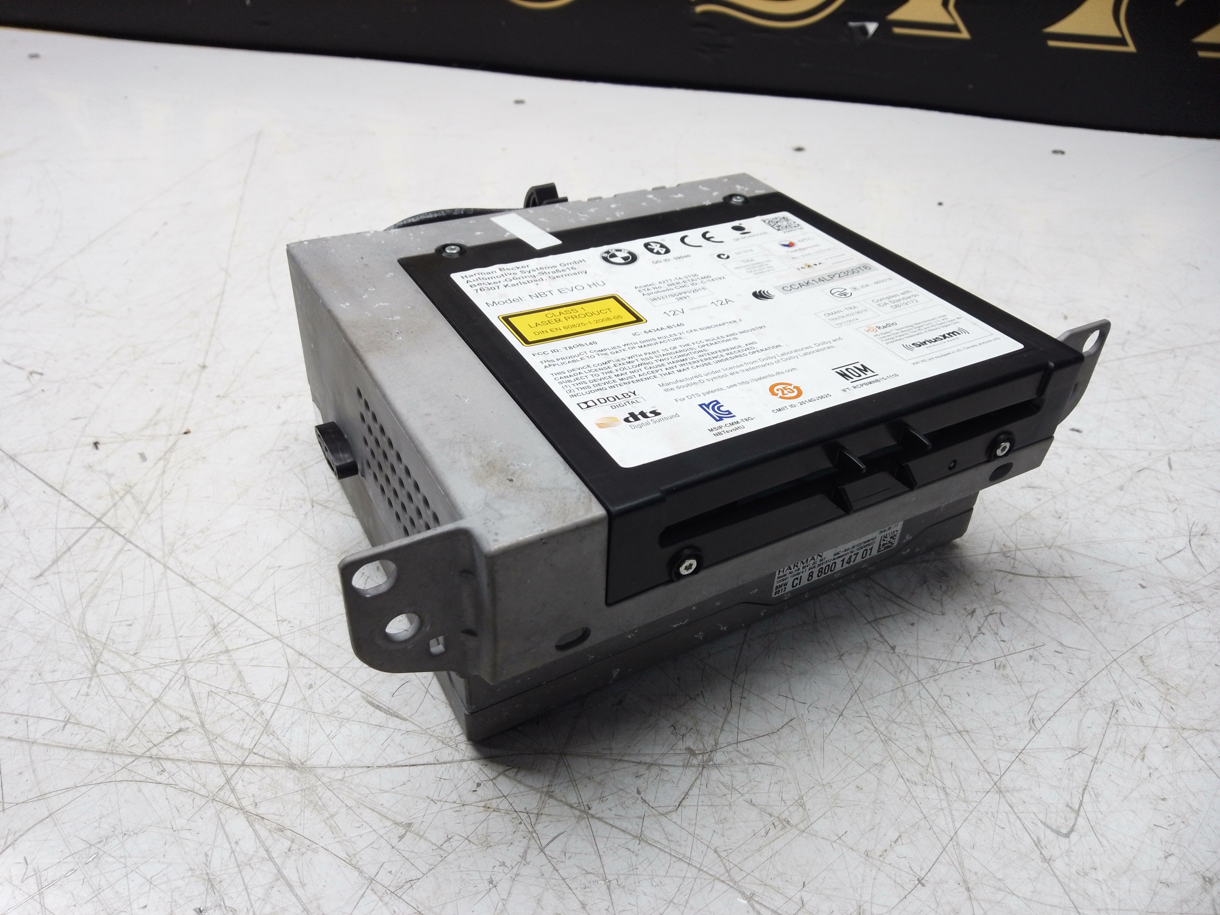 BMW 3 4 Series F30 F31 F32 F36 Complete NBT EVO HU System (8800147)