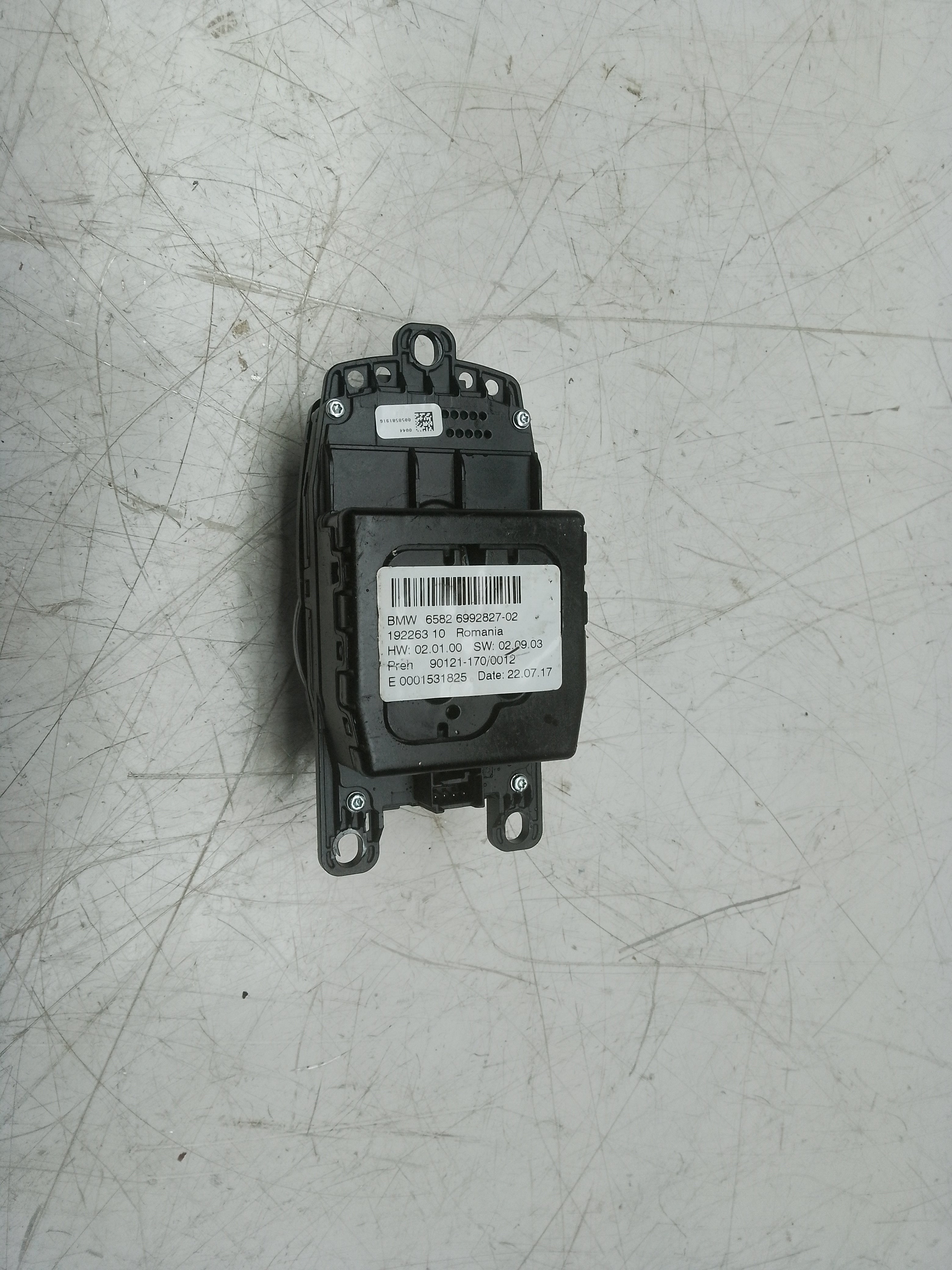 BMW F20 F30 F31 LCI iDrive Controller Radio Control Knob Joystick Button (6992827)